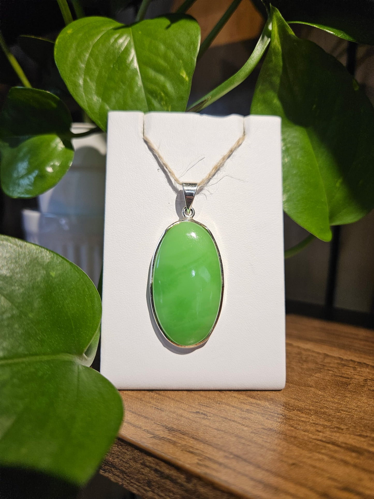 Hemimorphite Pendant