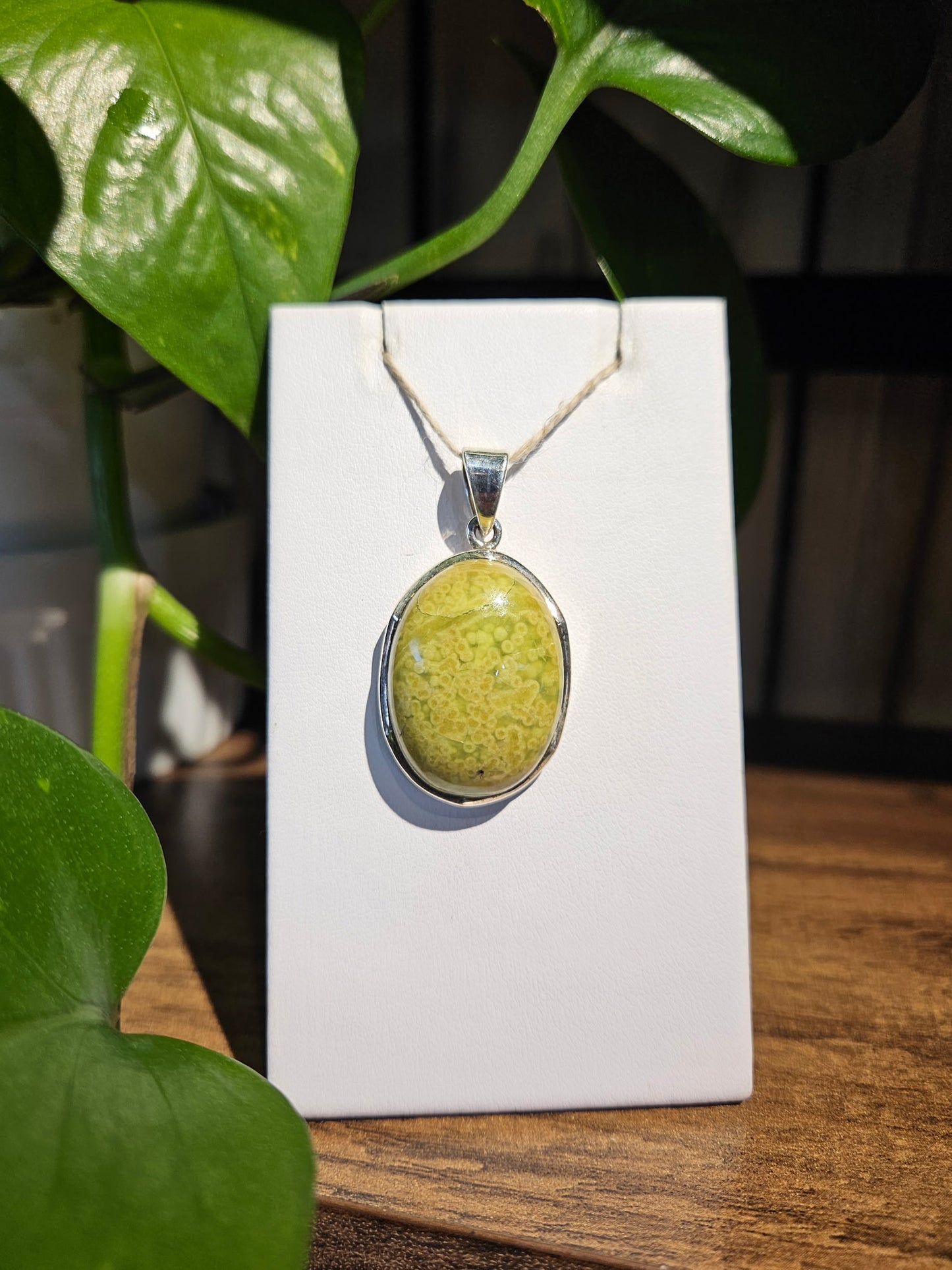 Green Opal Pendant