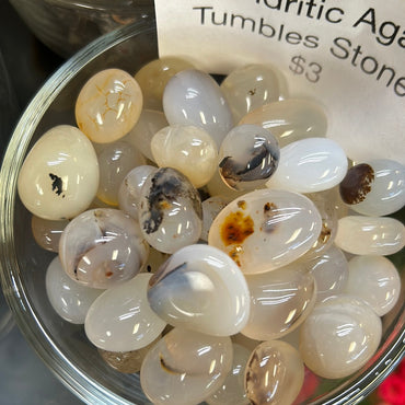 Dendritic Agate Tumbles Mountain Mineral Market