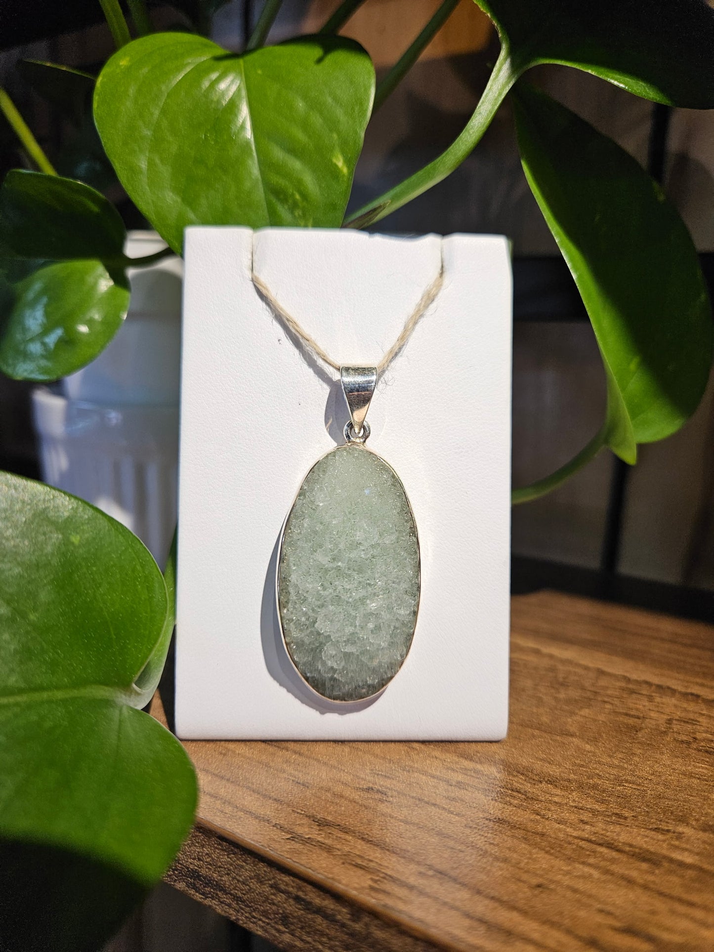 Green Fluorite Pendant