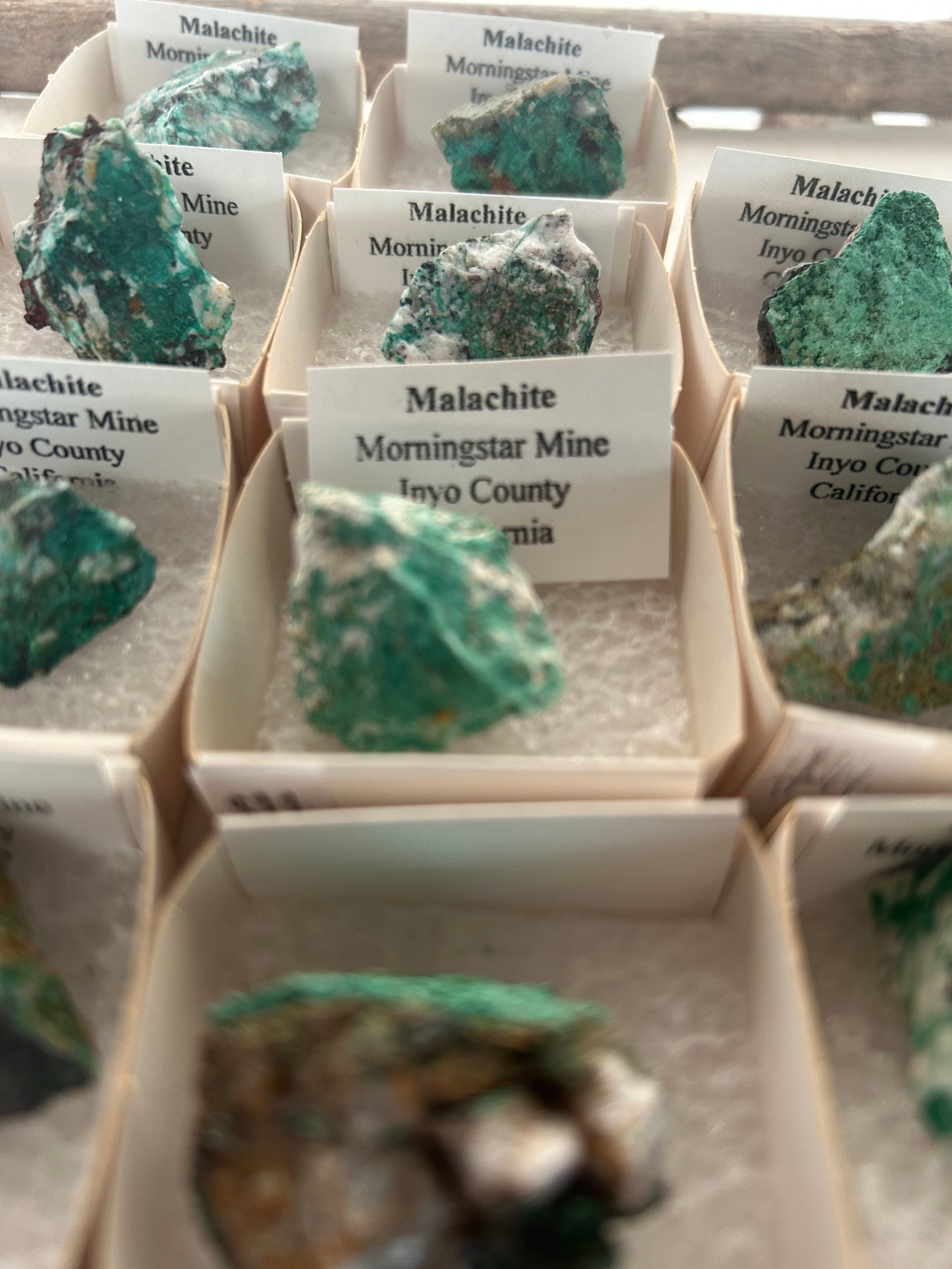 Malachite Specimens California