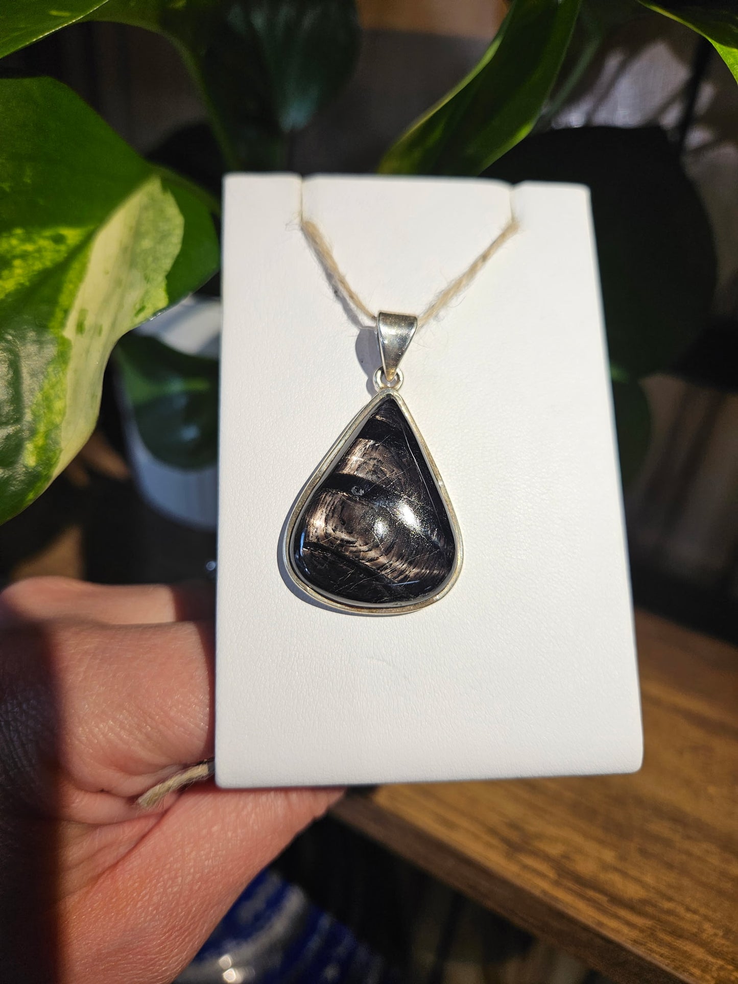 Hypersthene Pendant