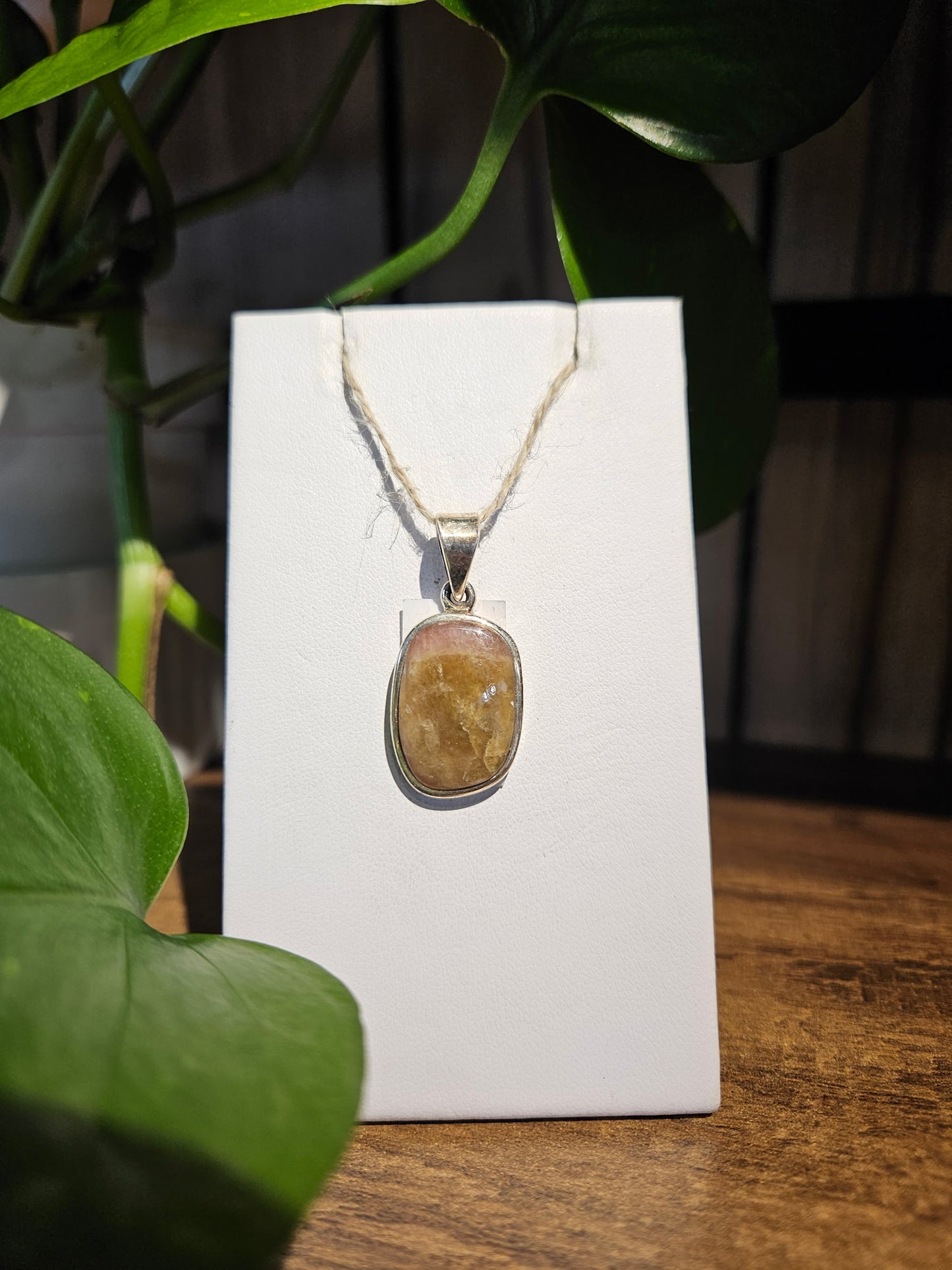 Watermelon Tourmaline Pendant