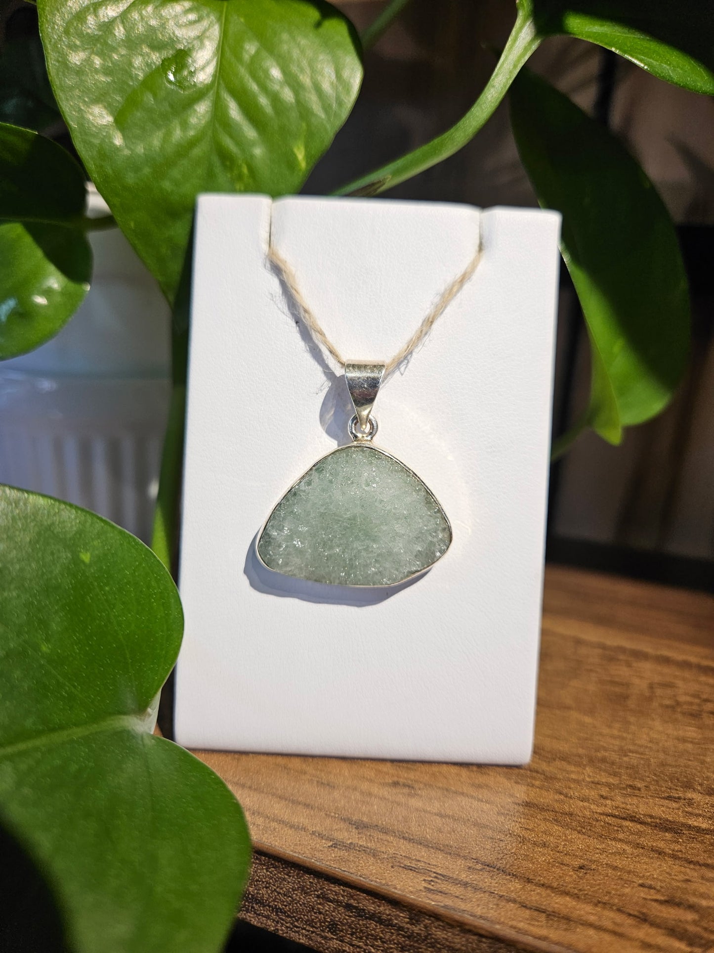 Green Fluorite Pendant