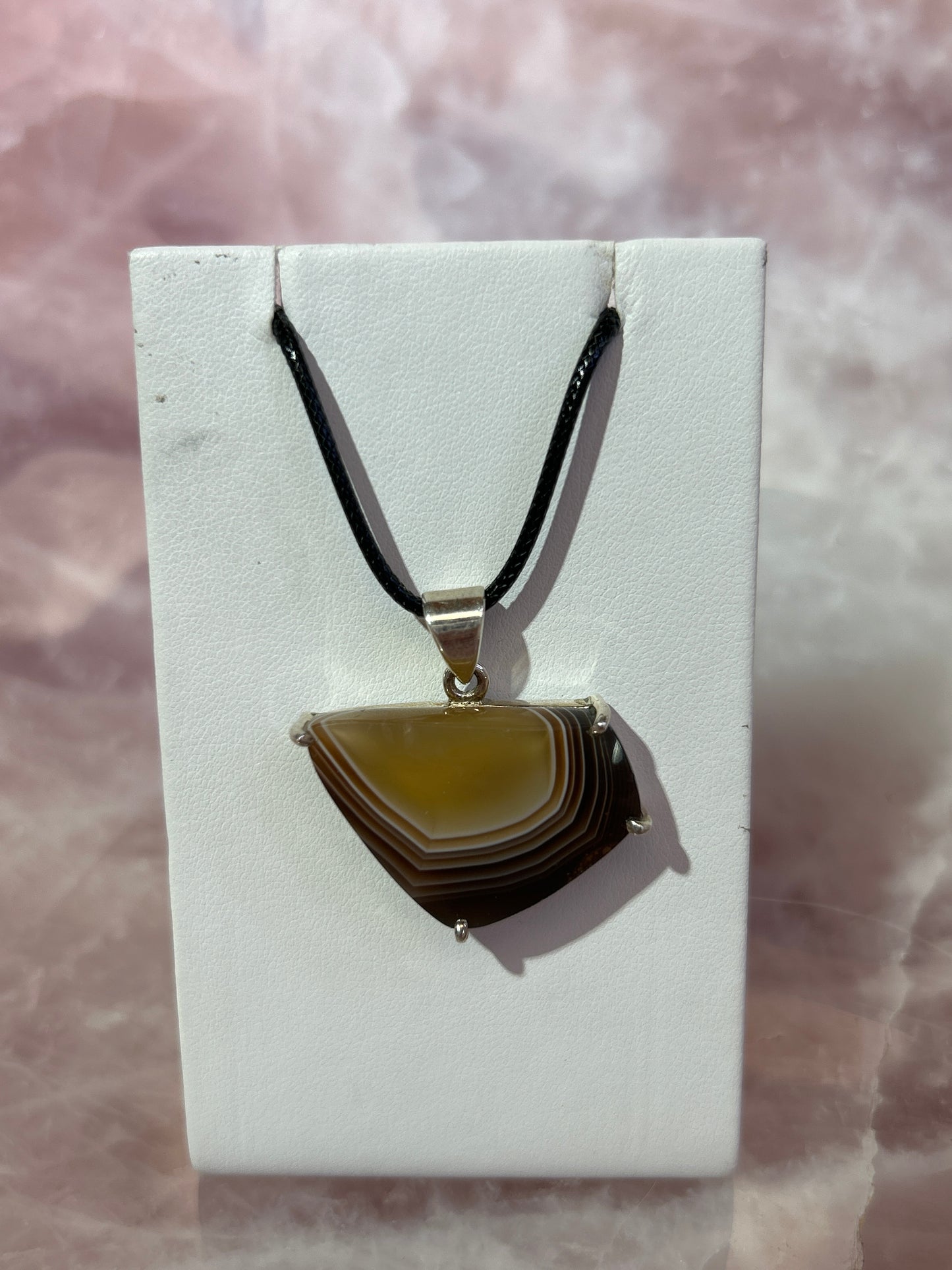 Botswana Agate Pendant