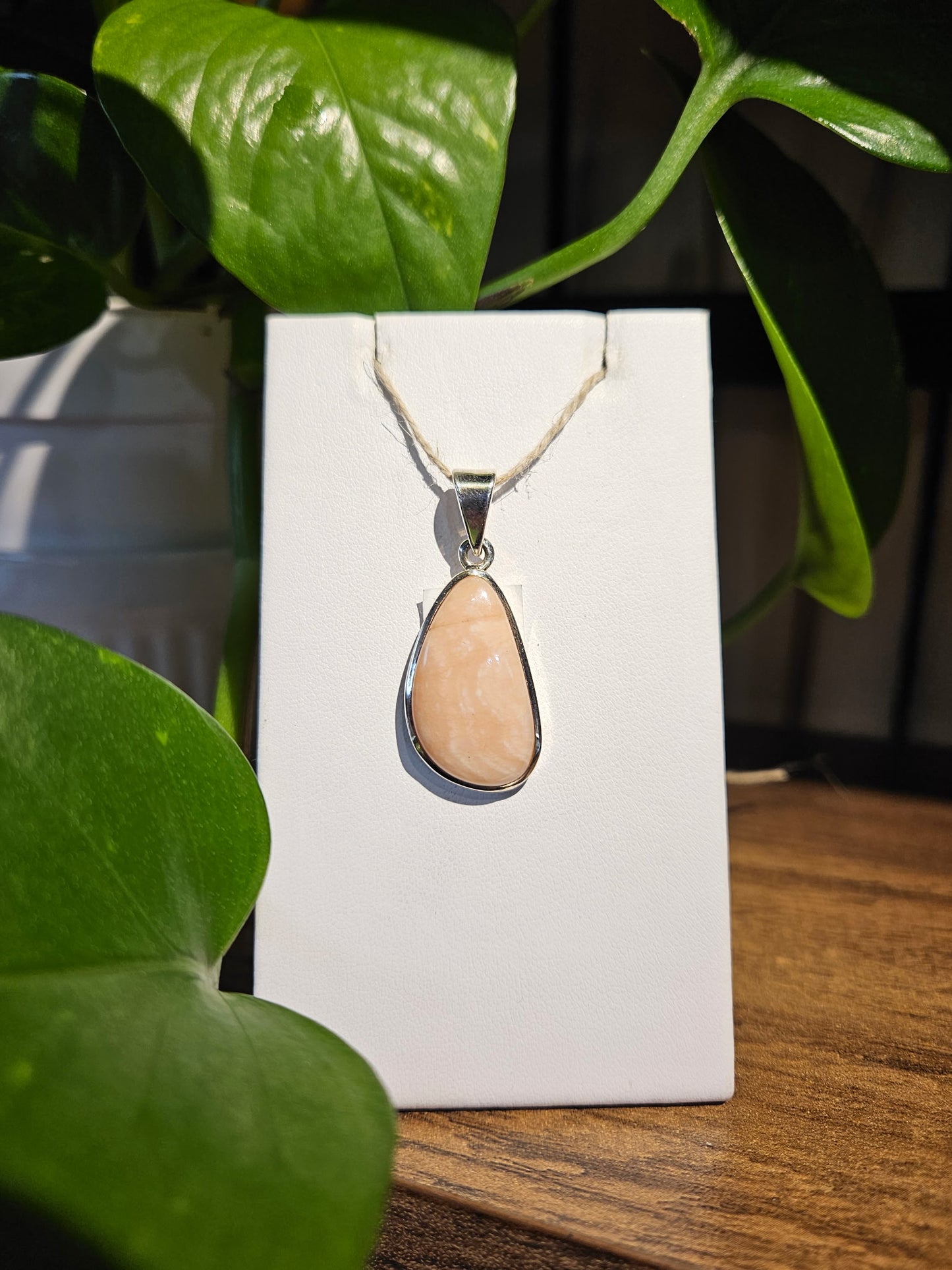 Pink Opal Pendant