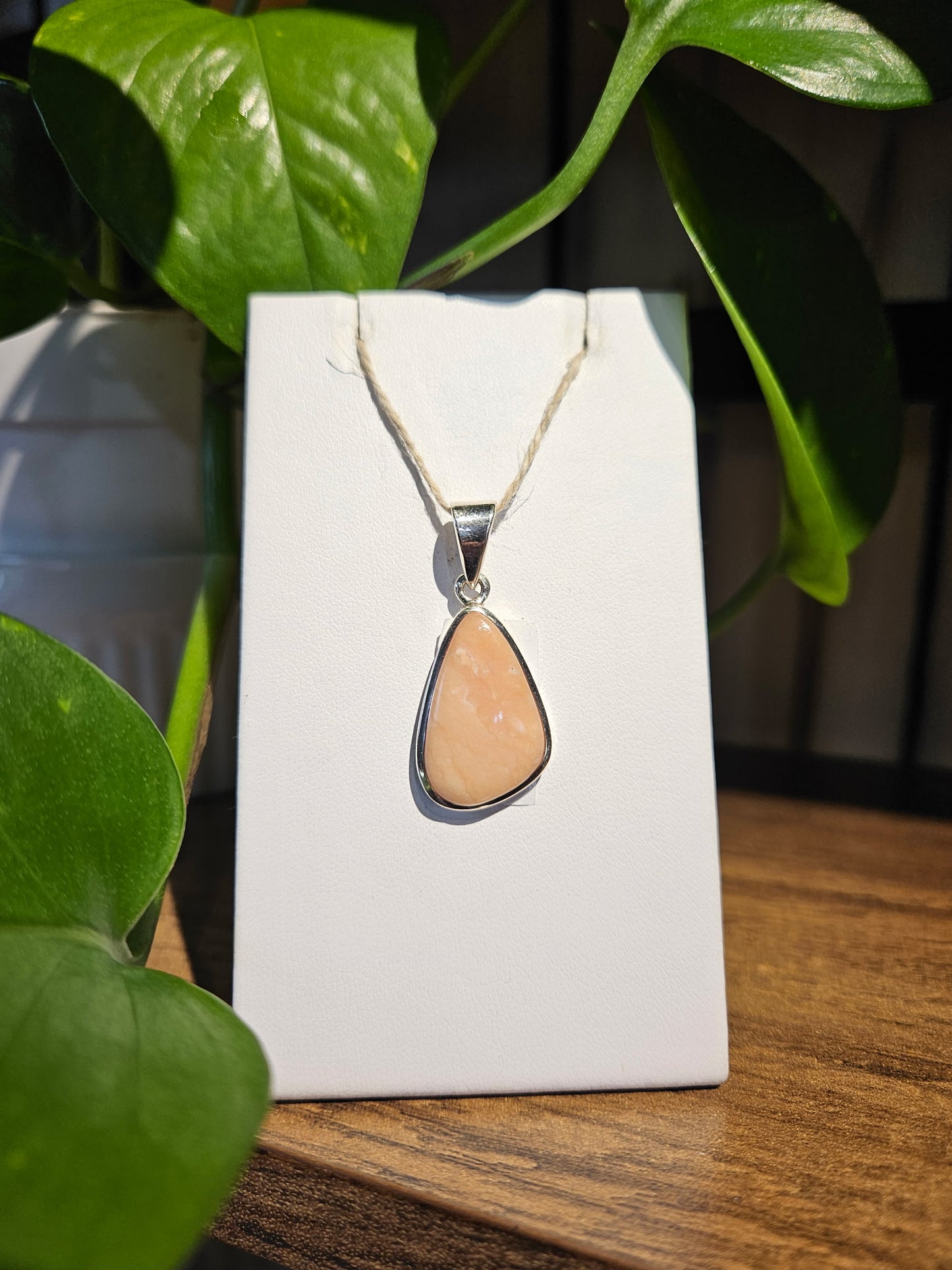 Pink Opal Pendant