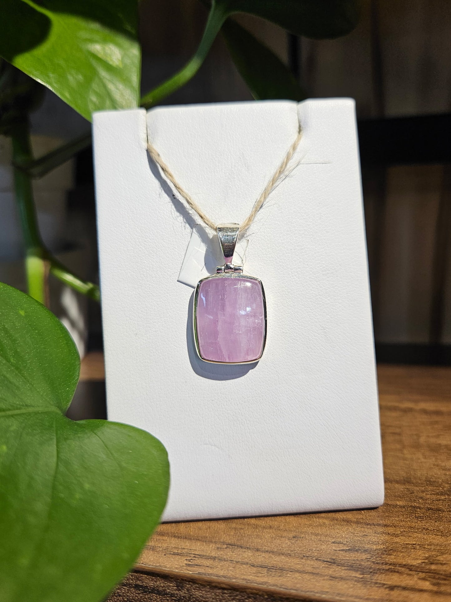 Kunzite Pendant