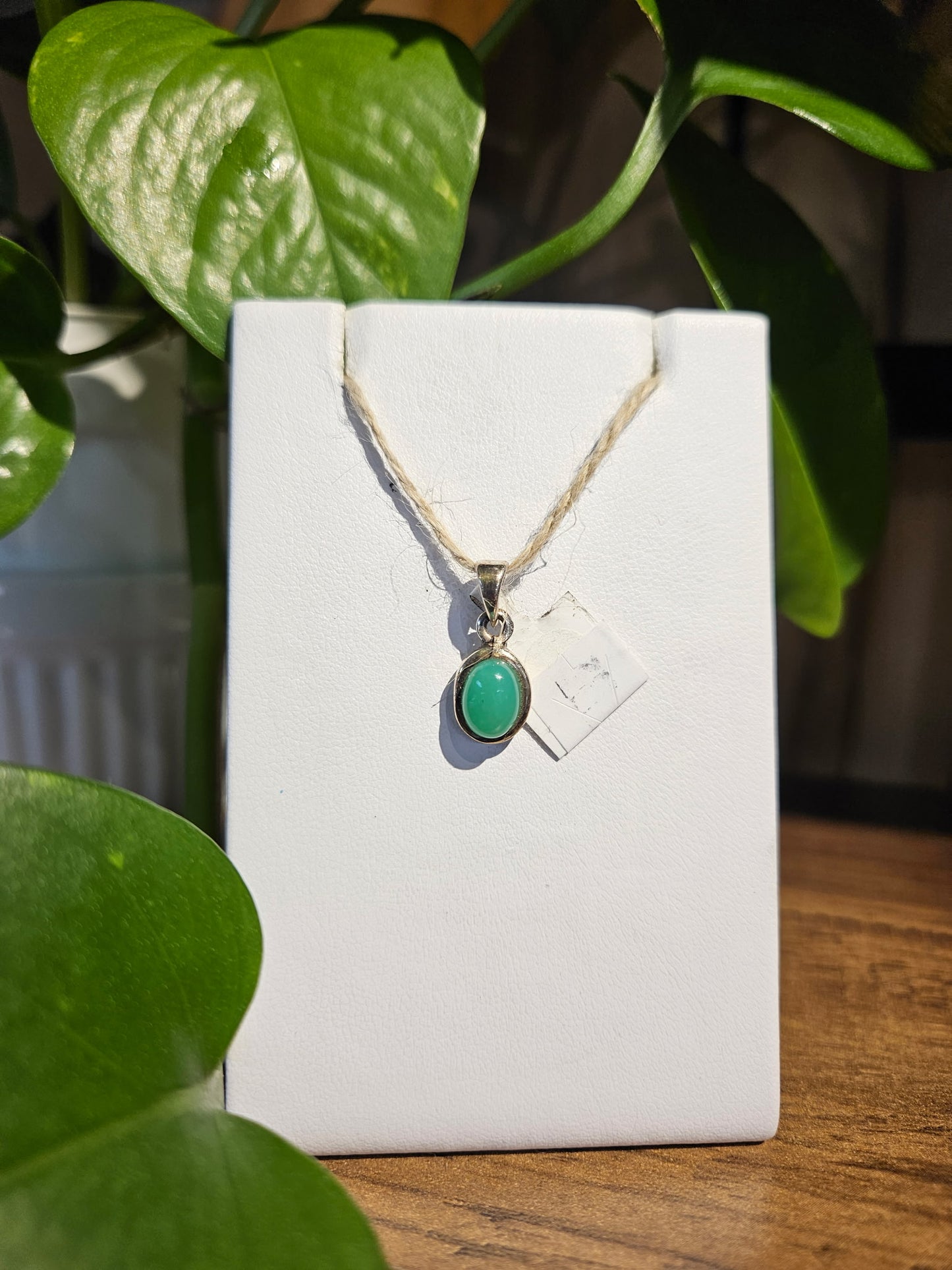Chrysoprase Mini Pendant