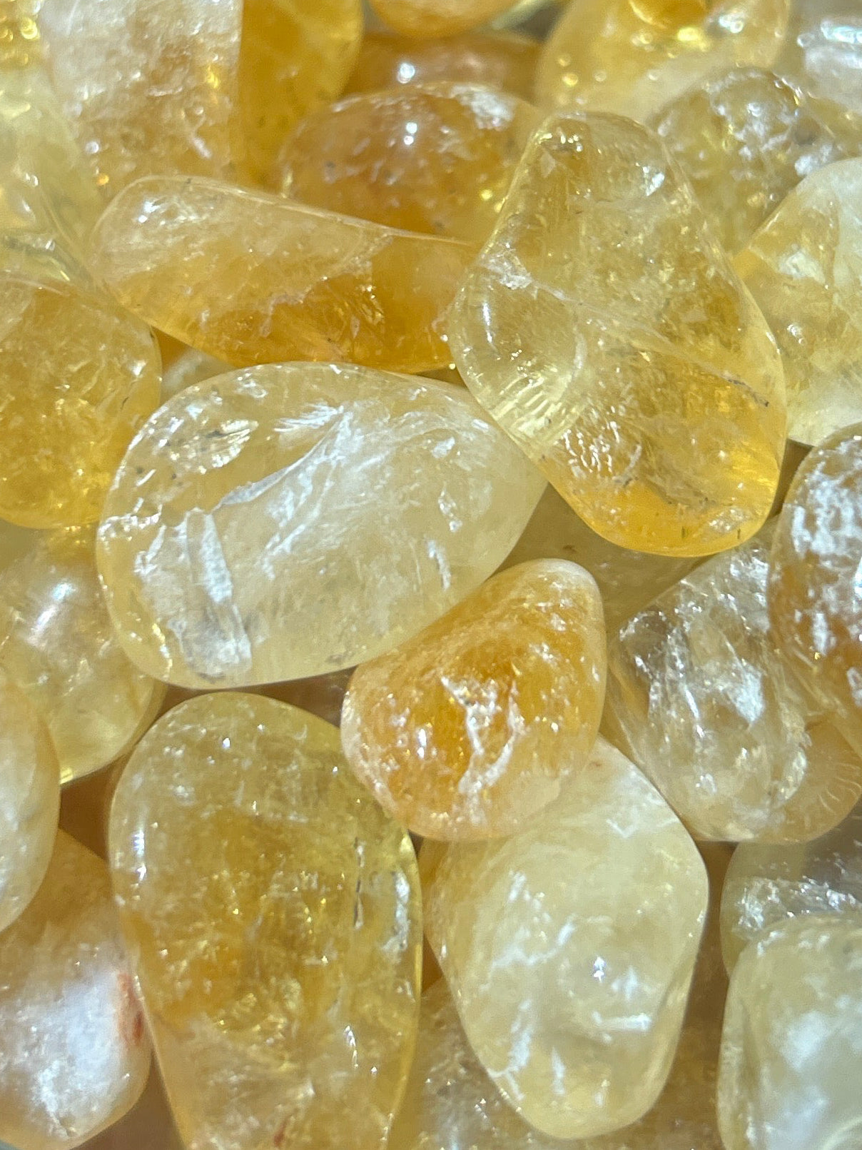 Citrine Tumbled Stone
