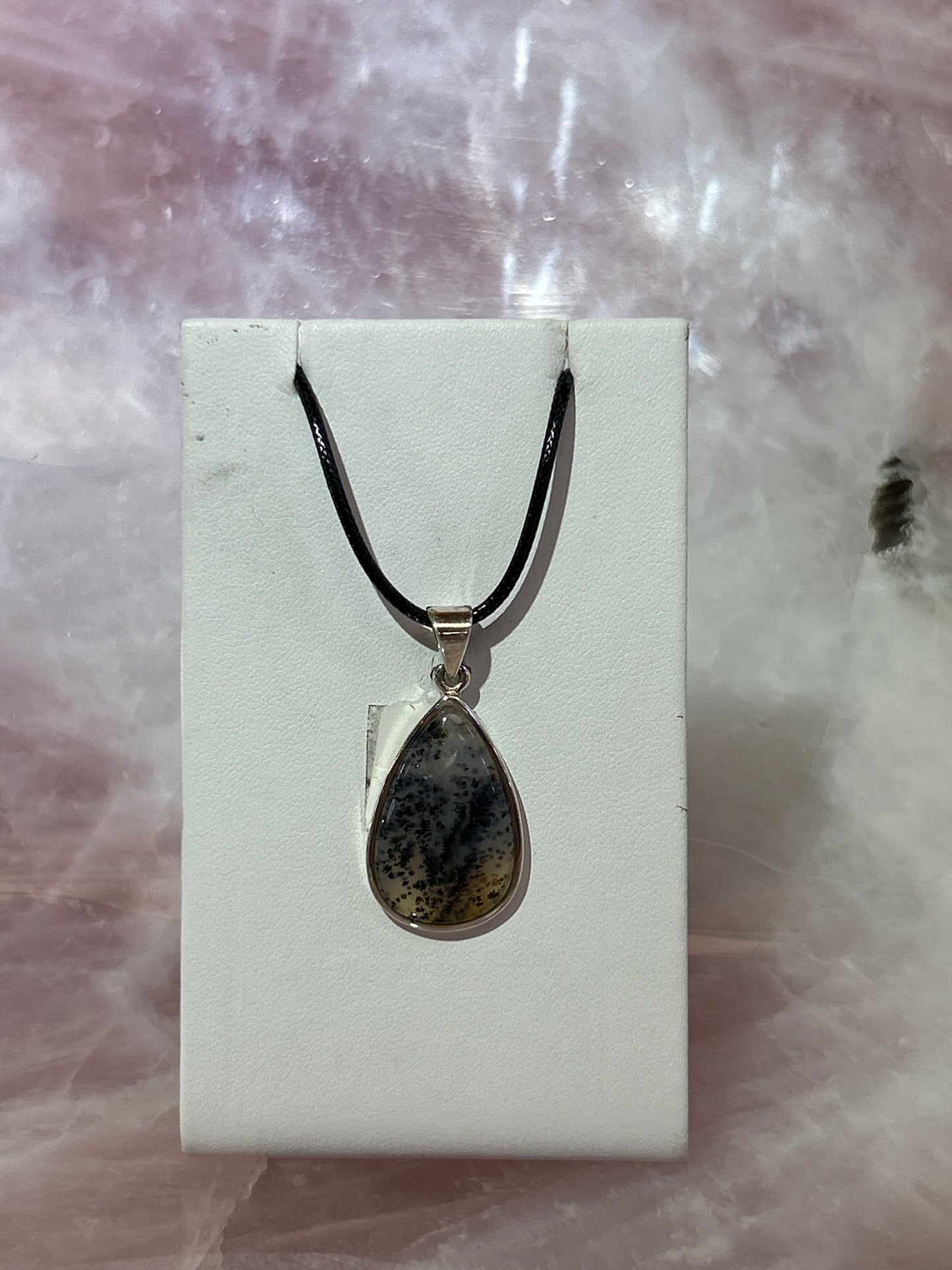 Dendritic Agate Pendant