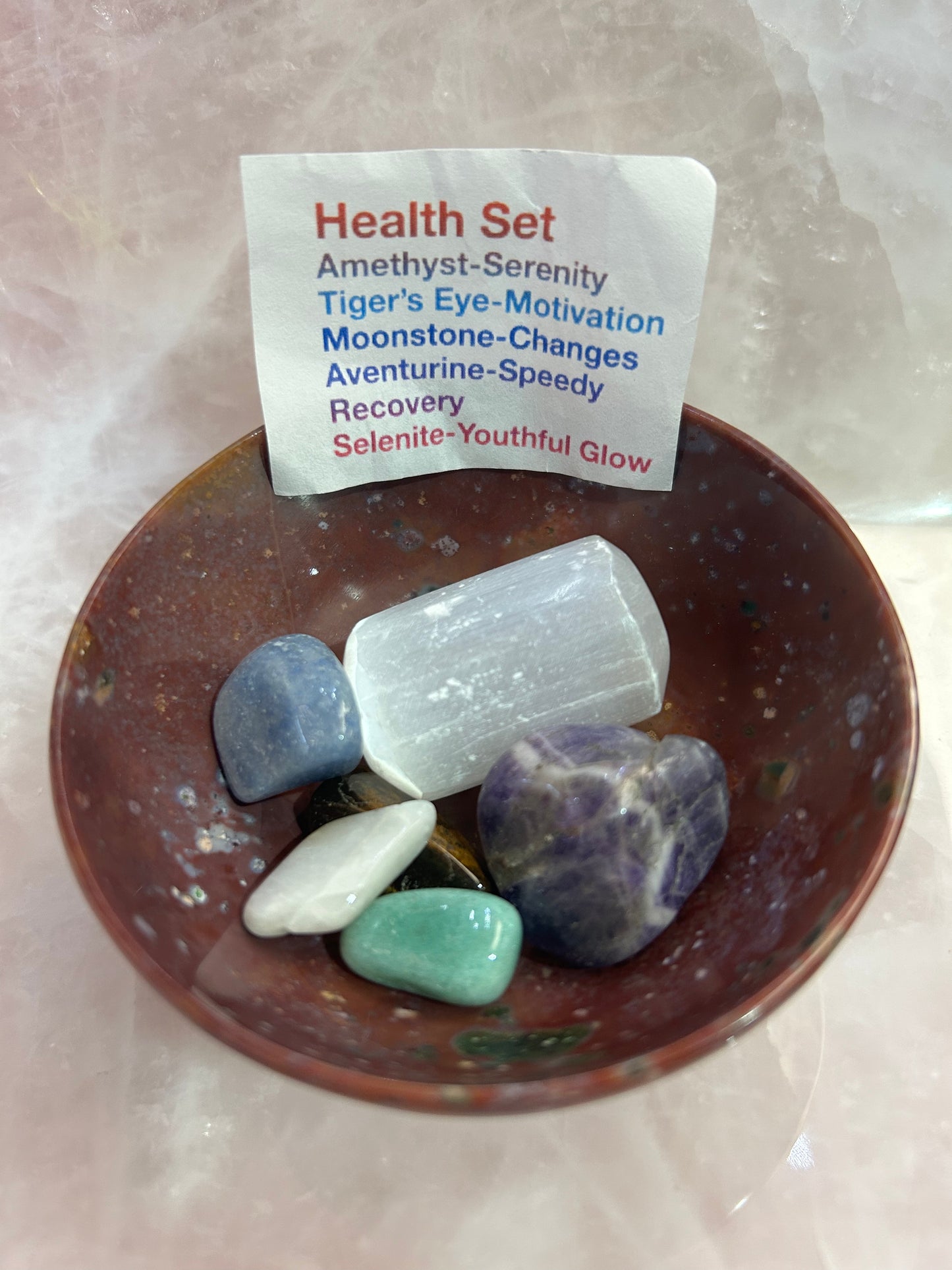 Tumble sets Mountain Mineral Market