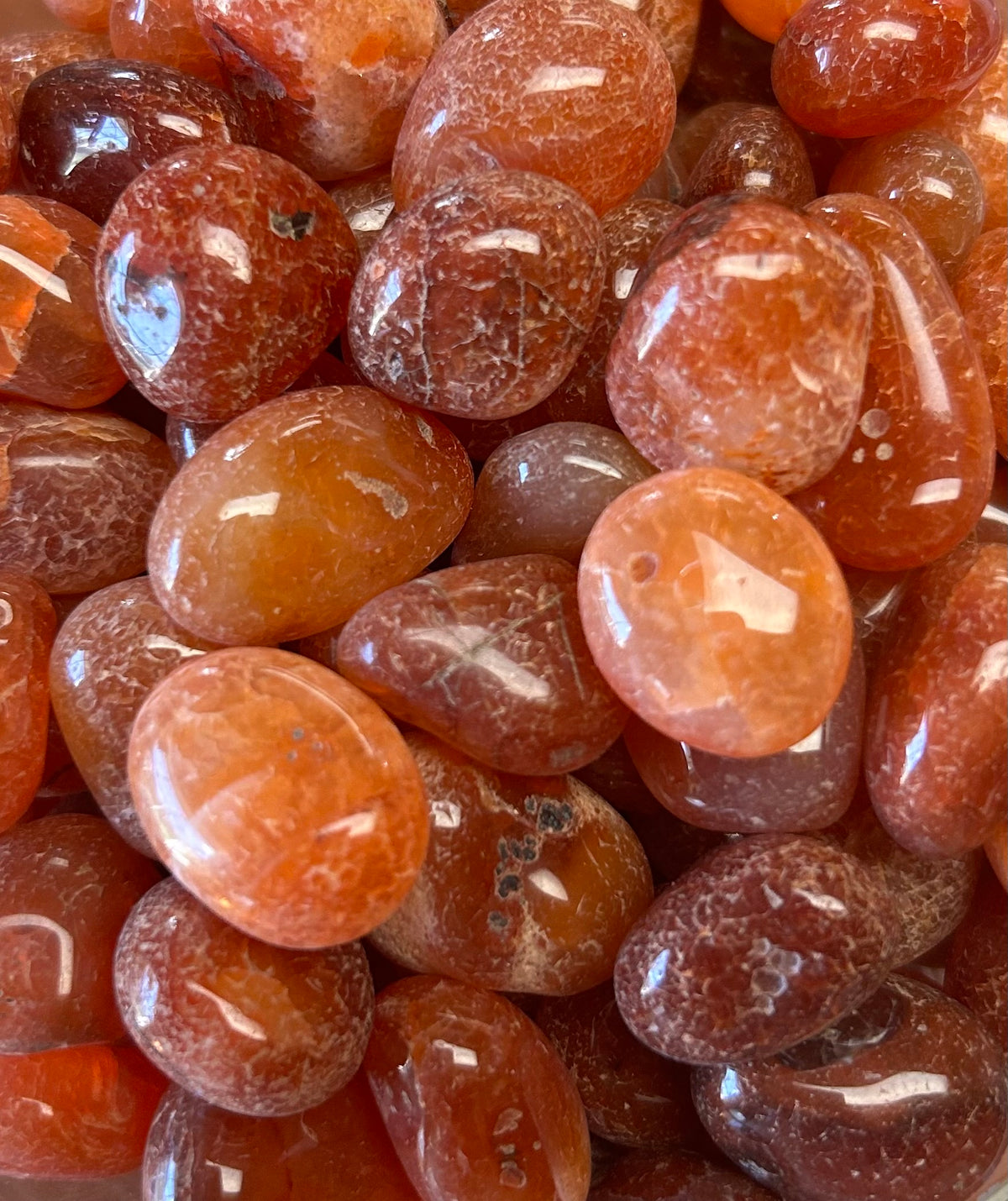 Carnelian Tumbles Small