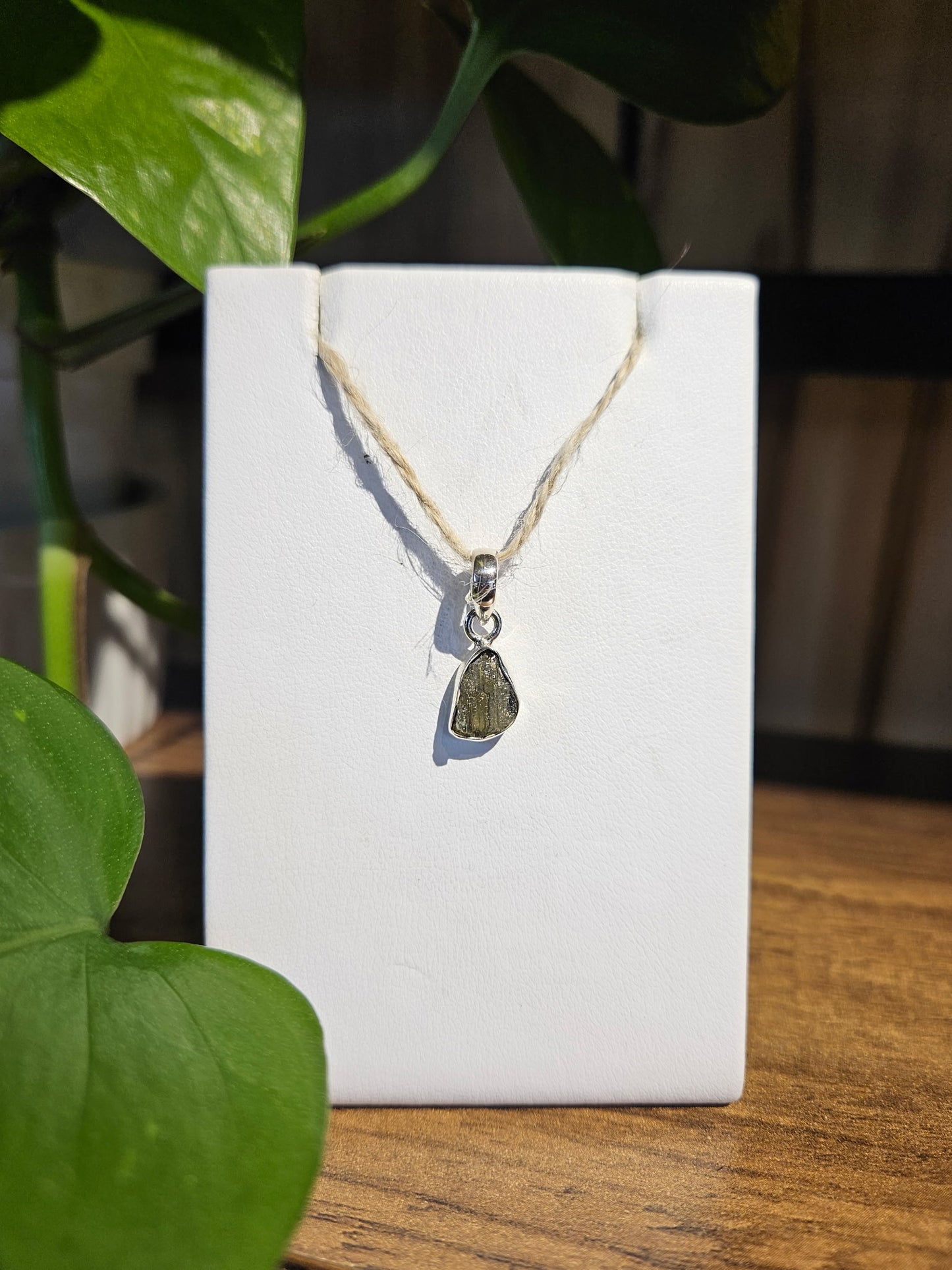 Moldavite Mini Pendant