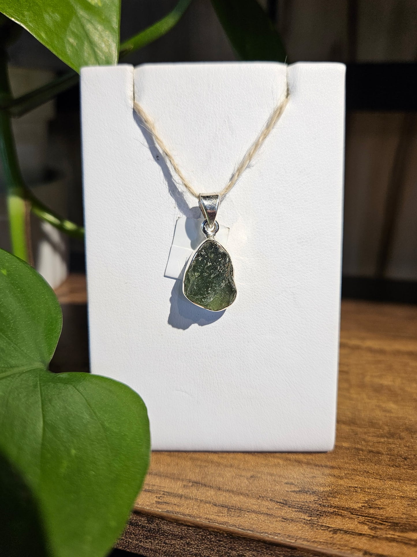 Moldavite Pendant