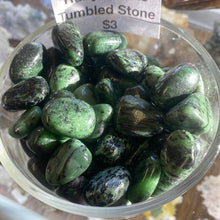 Load image into Gallery viewer, Ruby Zoisite Tumble Stone
