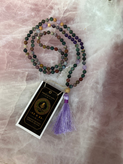 Gemstone Mala Beads