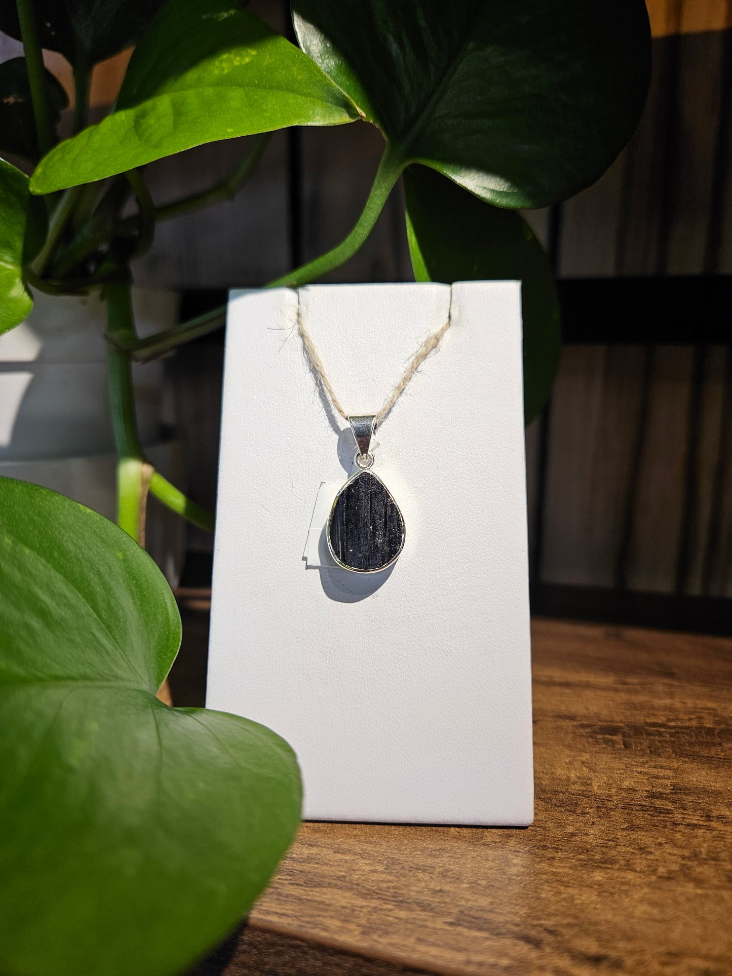 Black Tourmaline Pendant