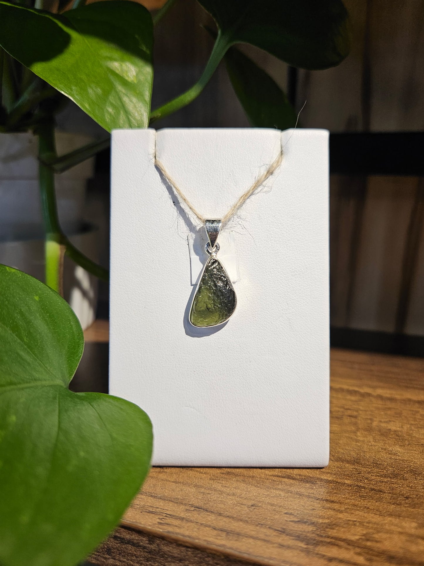 Moldavite Pendant