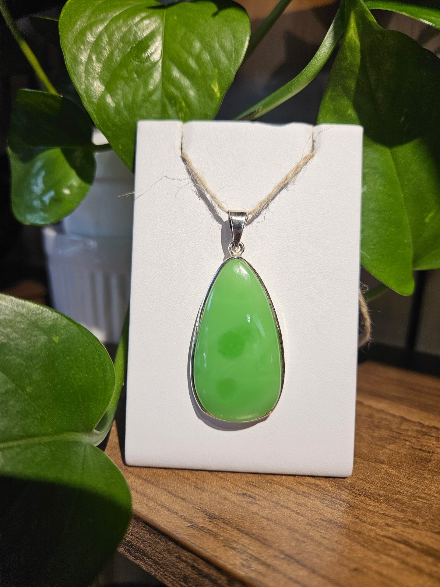 Hemimorphite Pendant