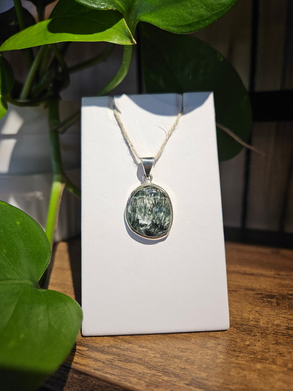 Seraphinite Pendant