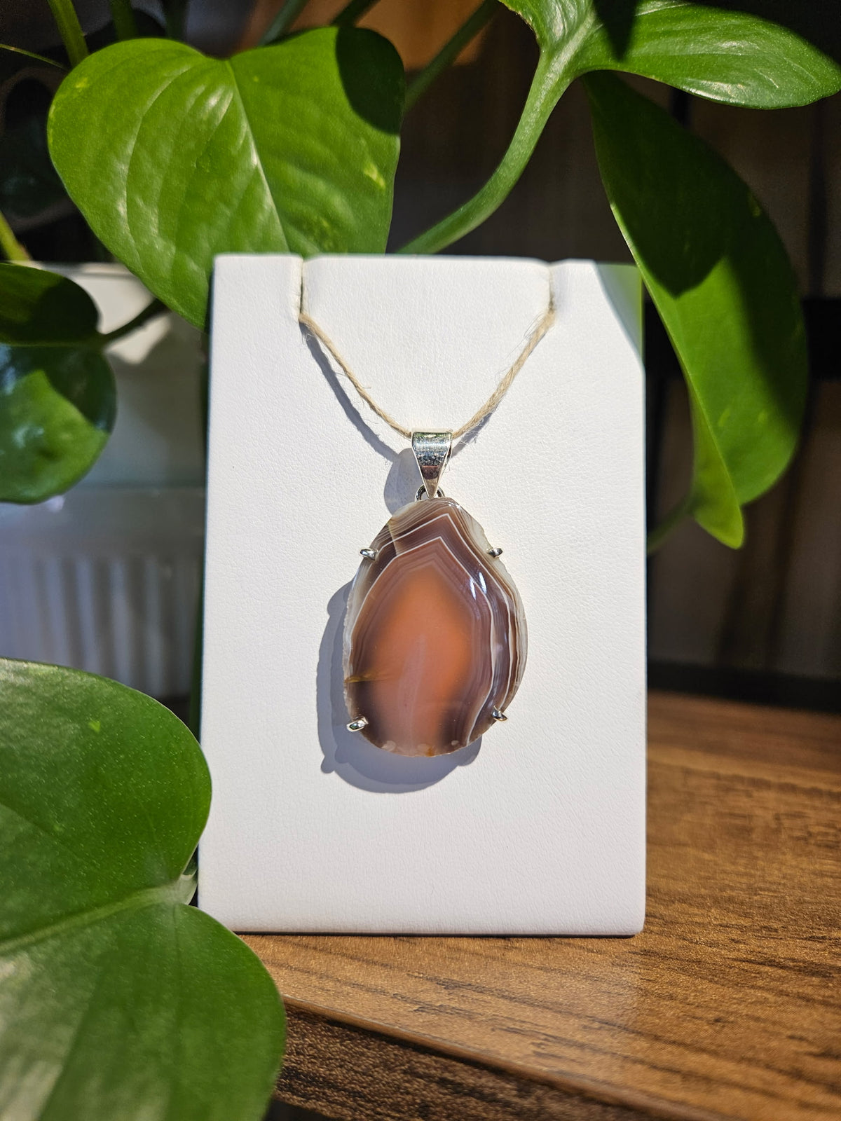 Botswana Agate Pendant