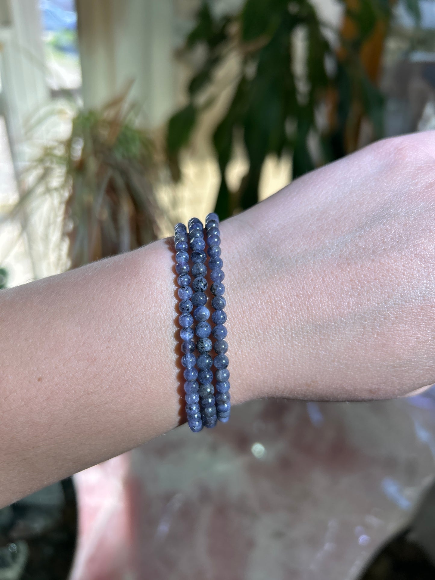 Tanzanite Stretchy Bracelet