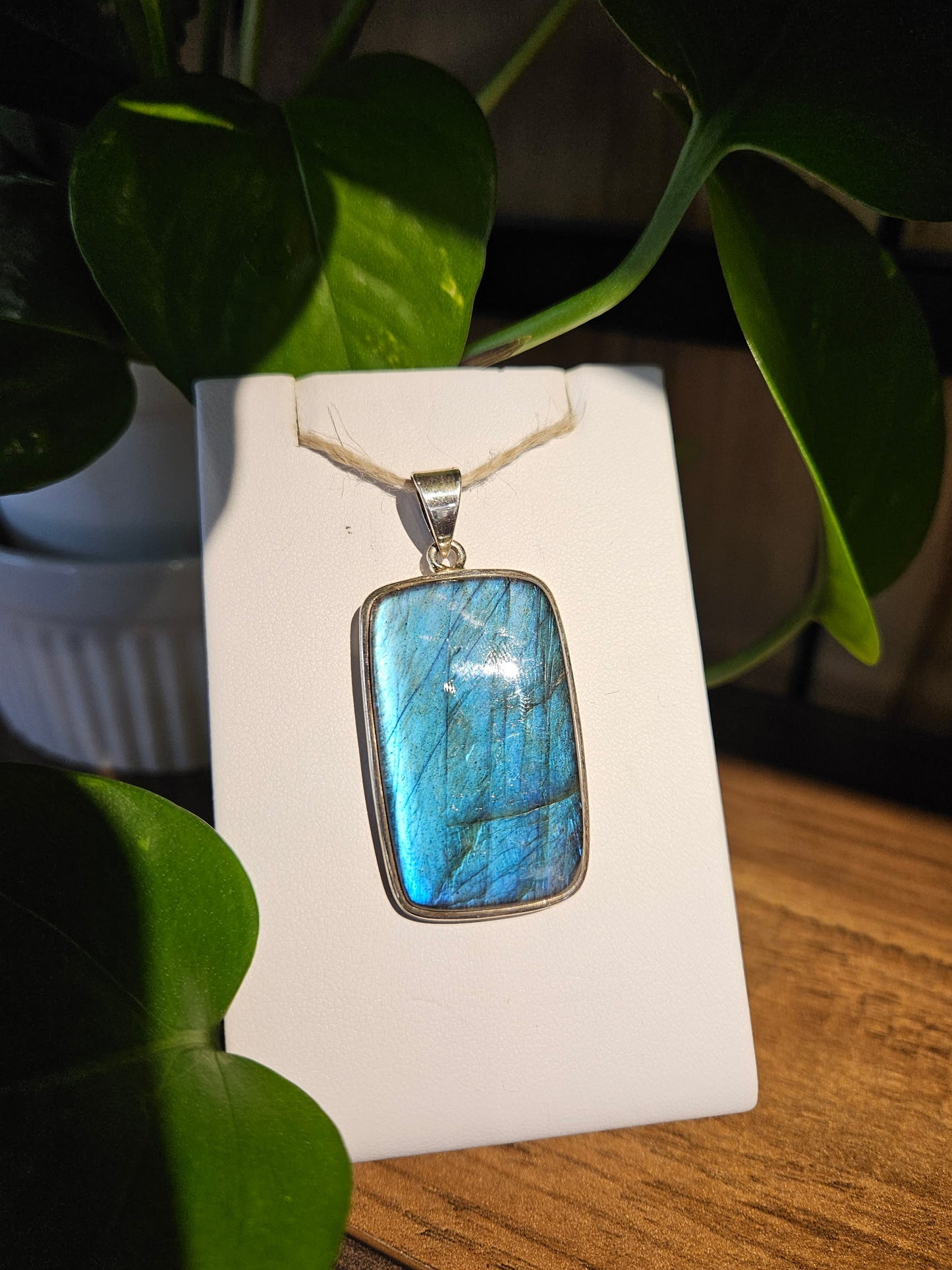 Blue Labradorite Pendant