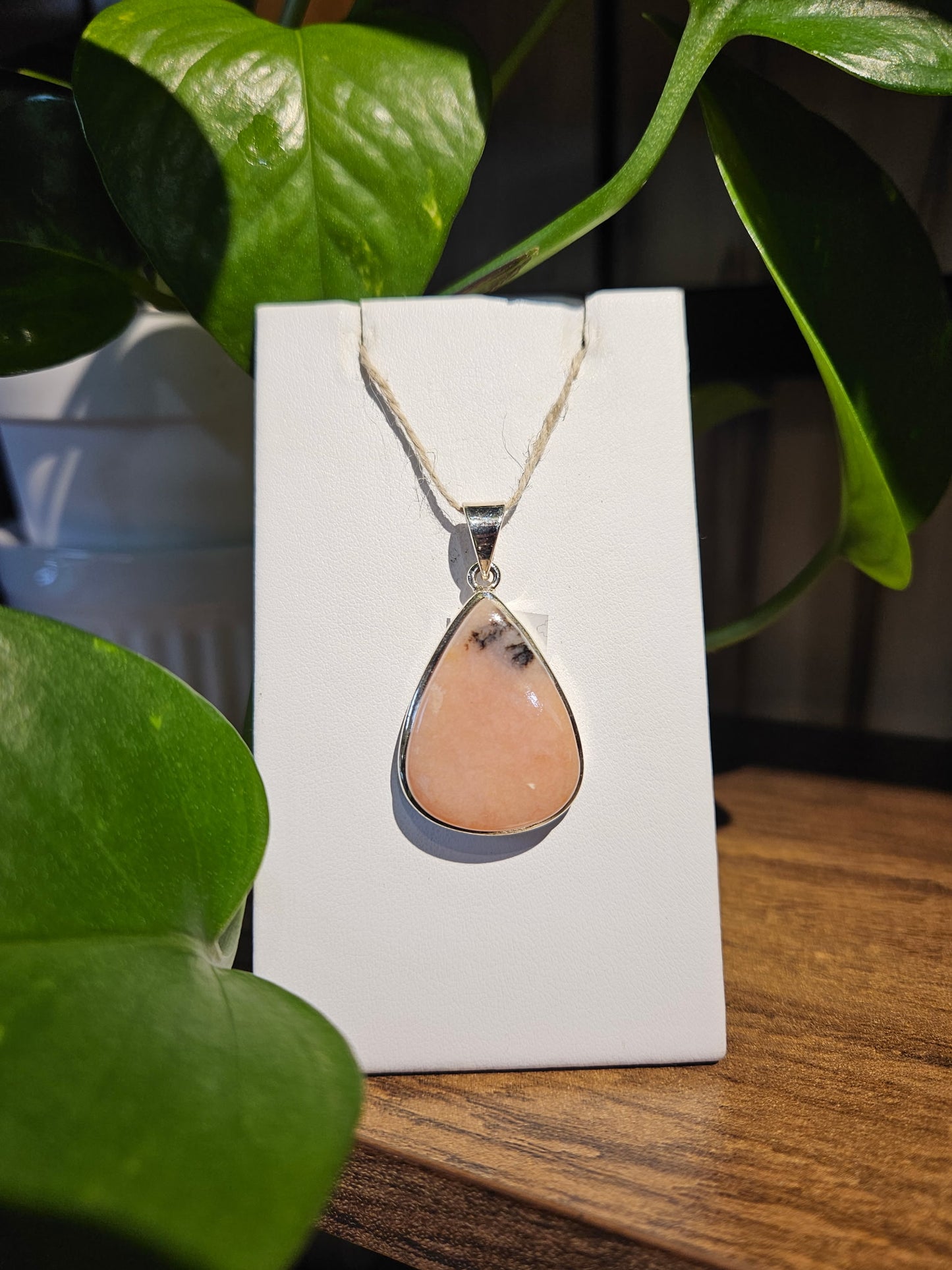 Pink Opal Pendant
