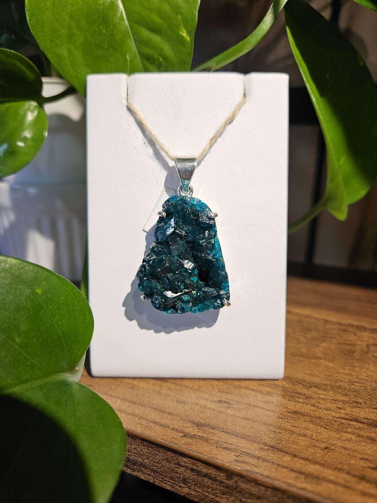 Dioptase Pendant