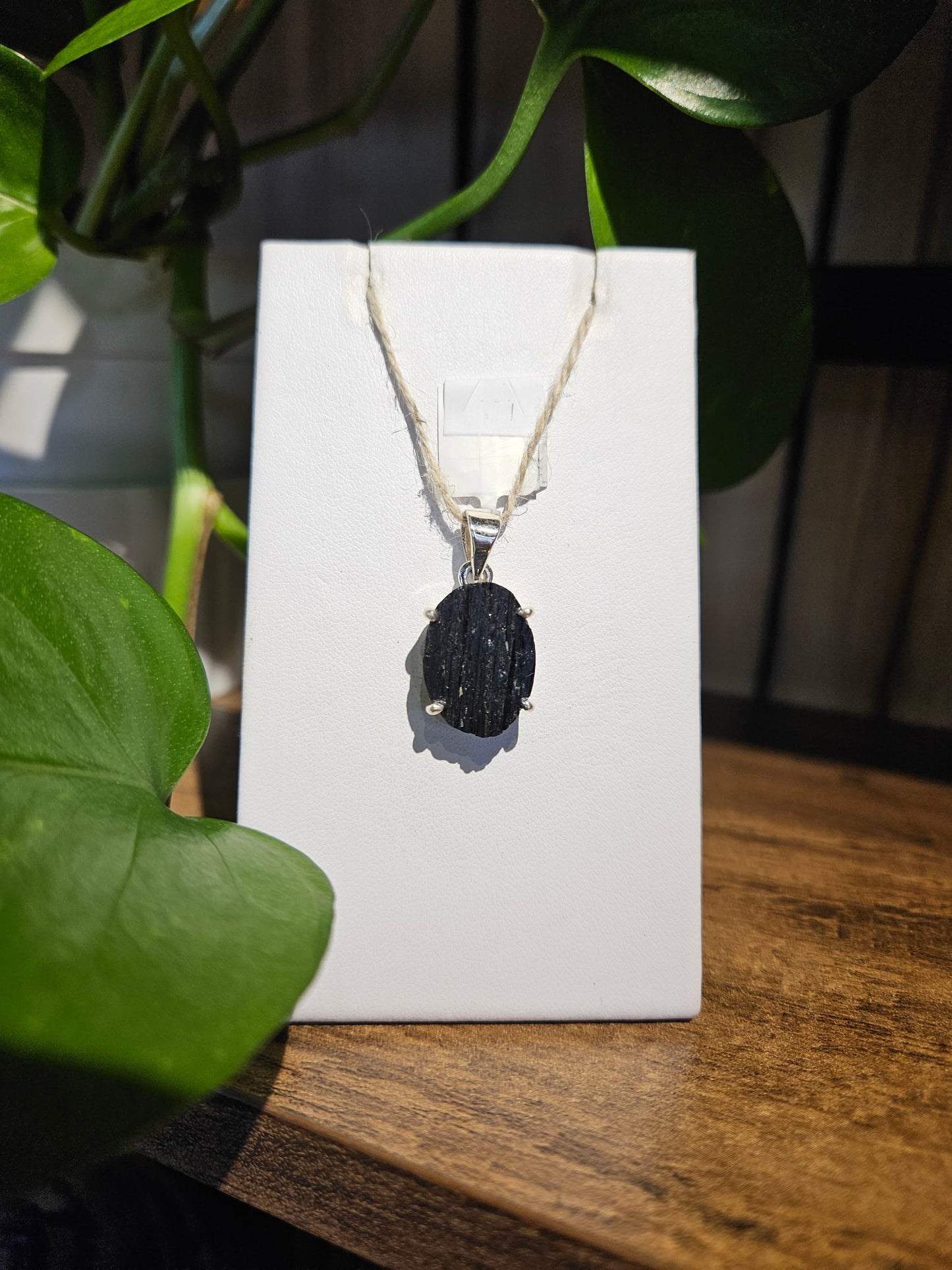 Black Tourmaline Pendant