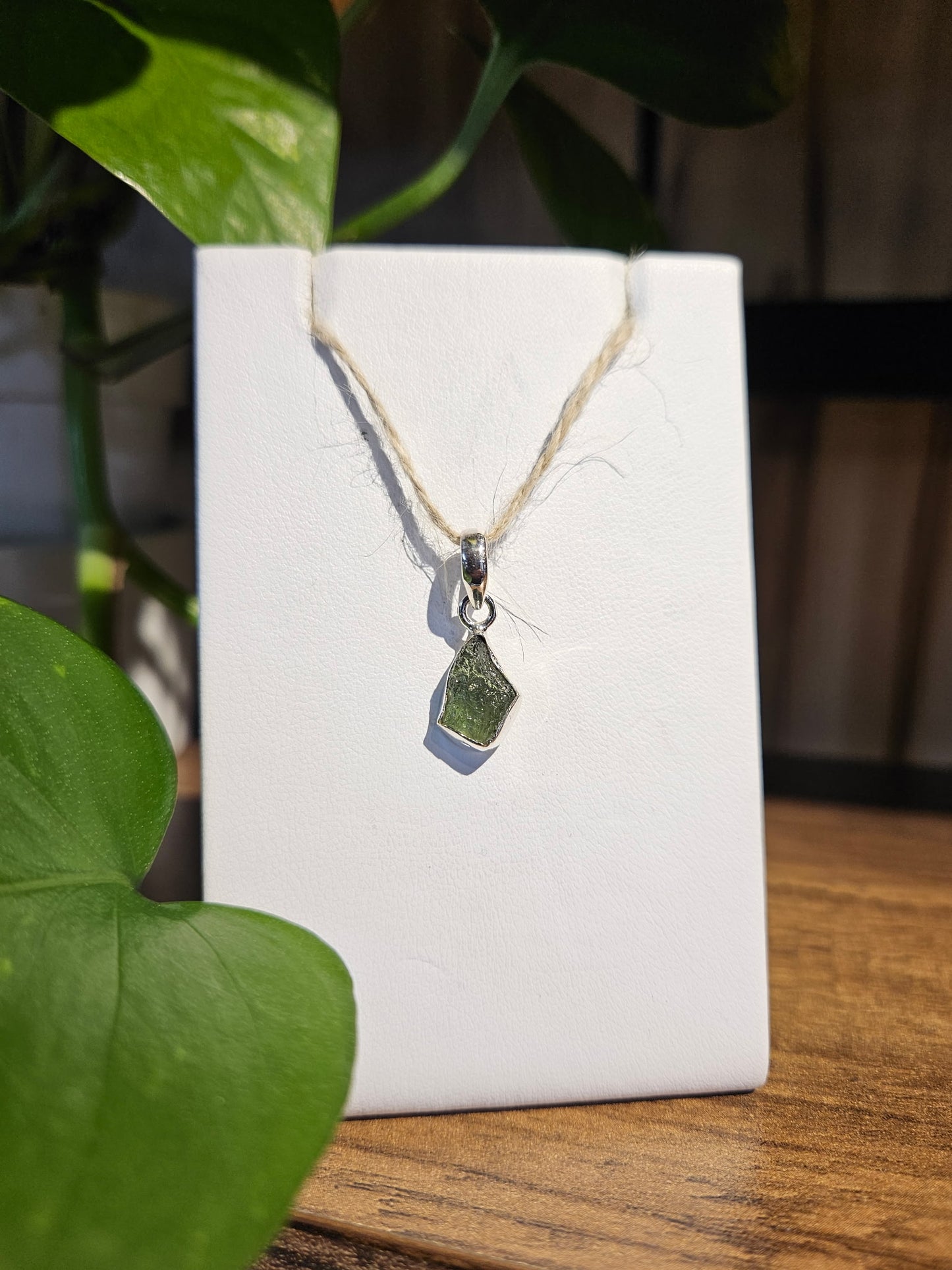 Moldavite Mini Pendant