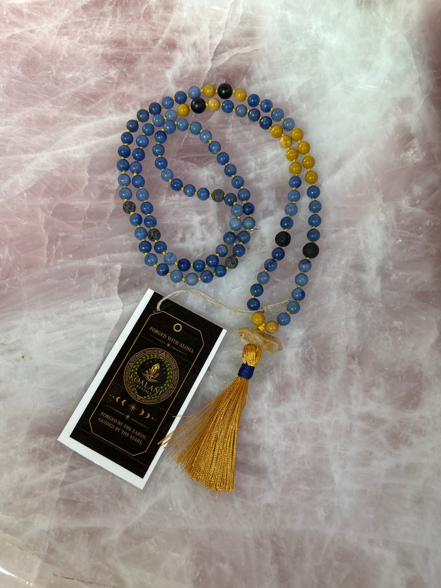 Gemstone Mala Beads