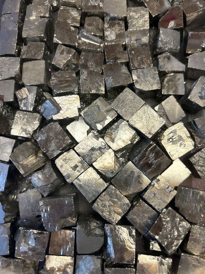 Rough Pyrite Cubes