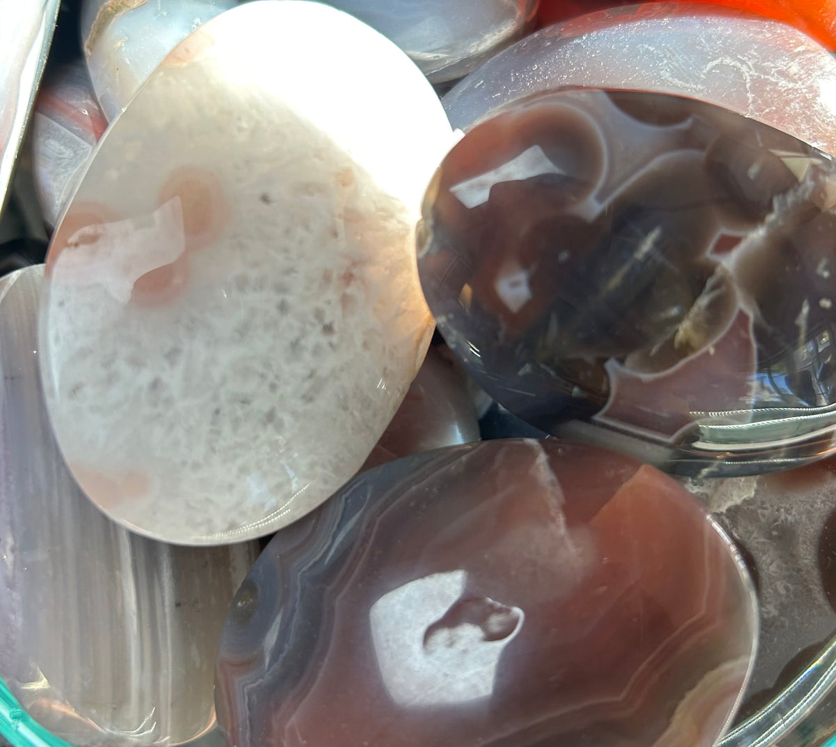 Swazi Agate Palmstones