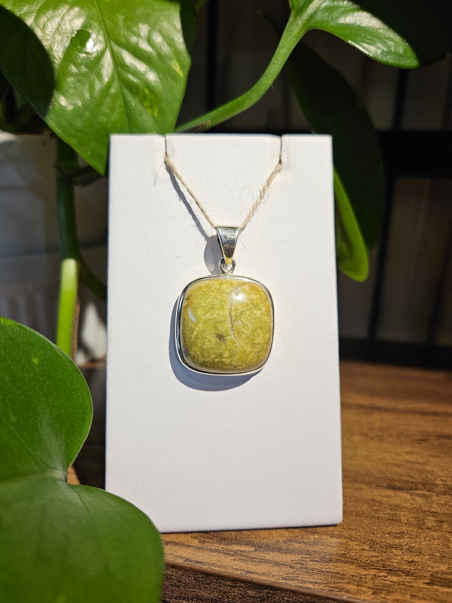 Green Opal Pendant