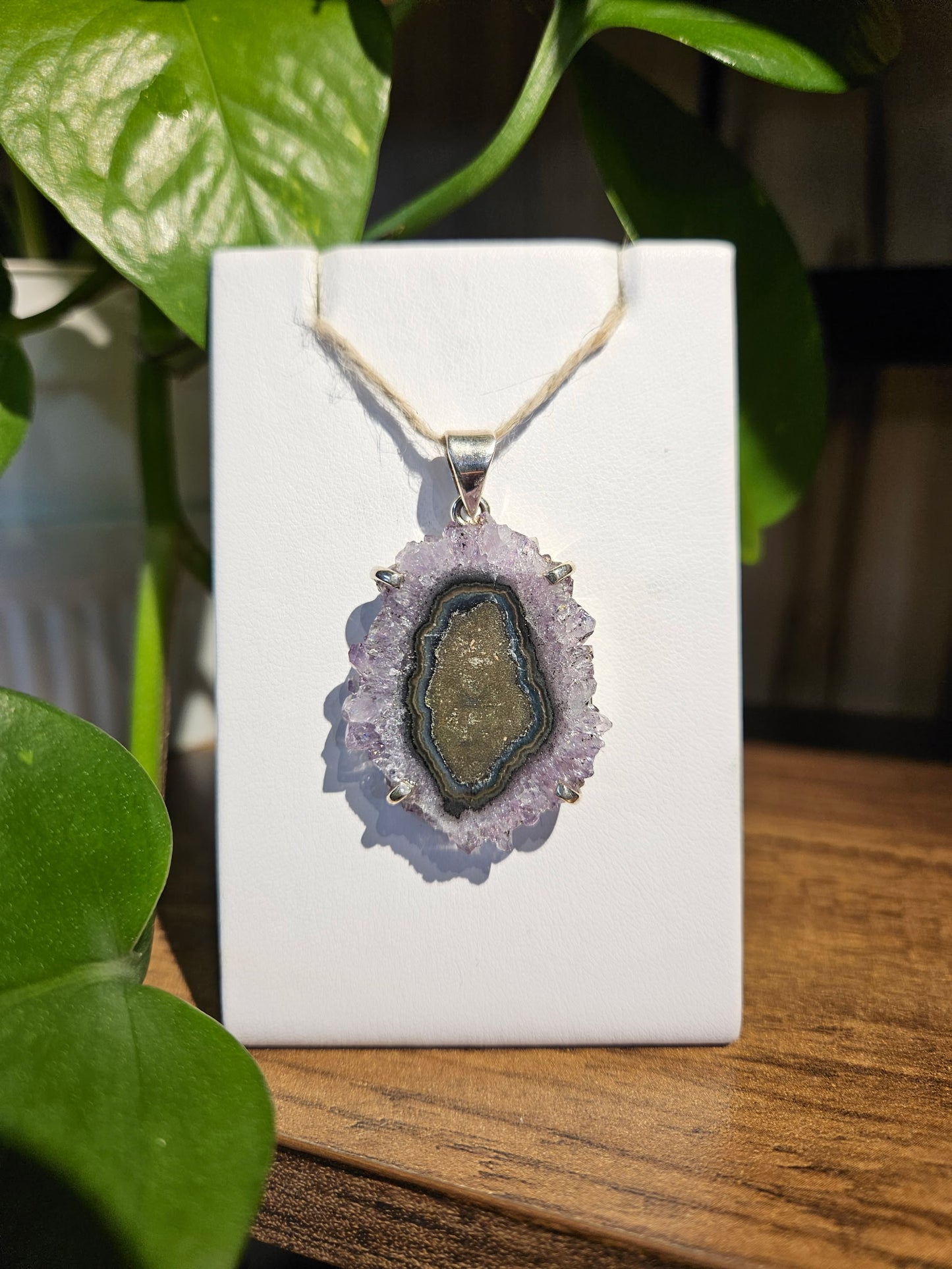Amethyst Stalactite Pendant