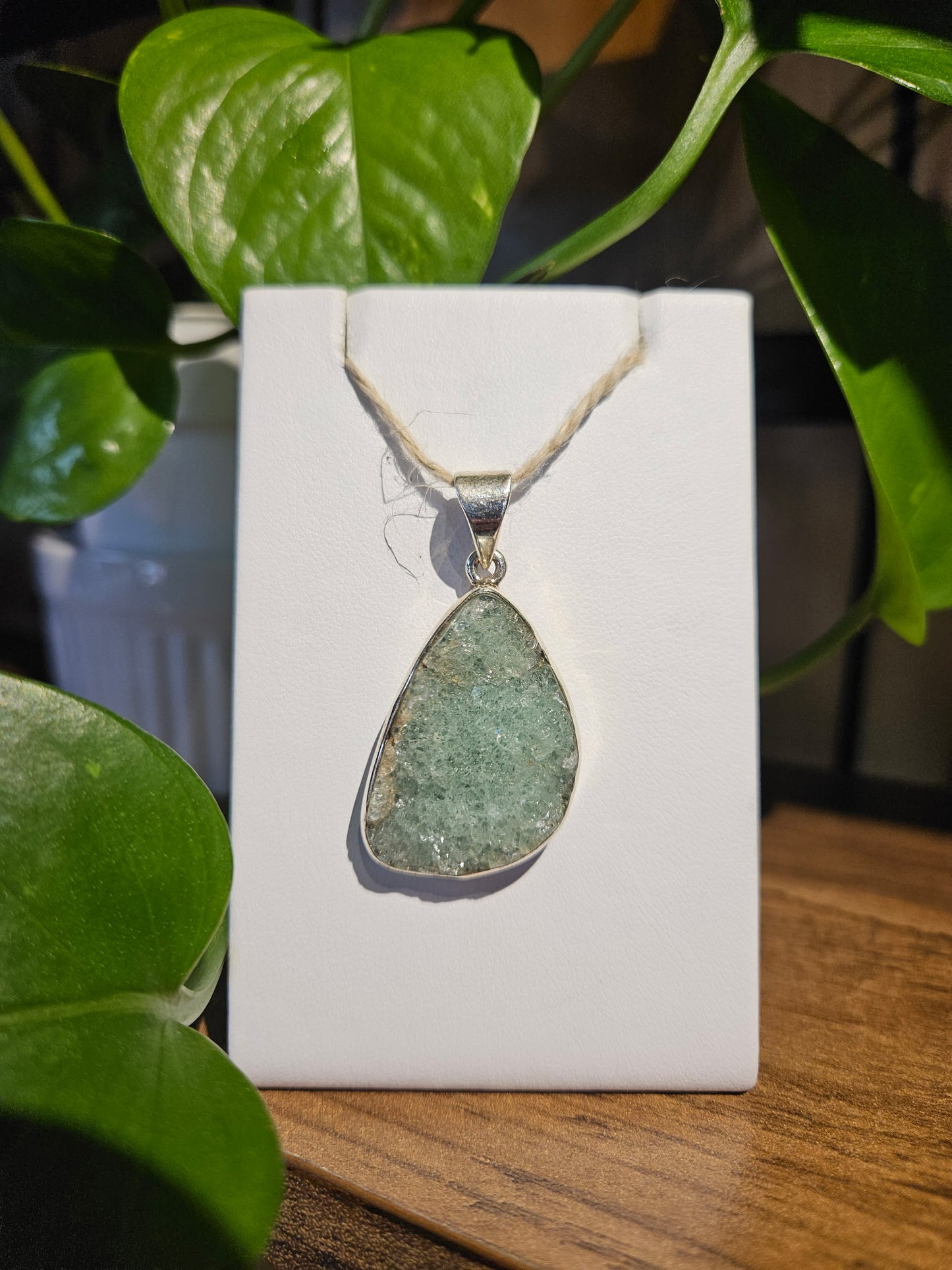 Green Fluorite Pendant