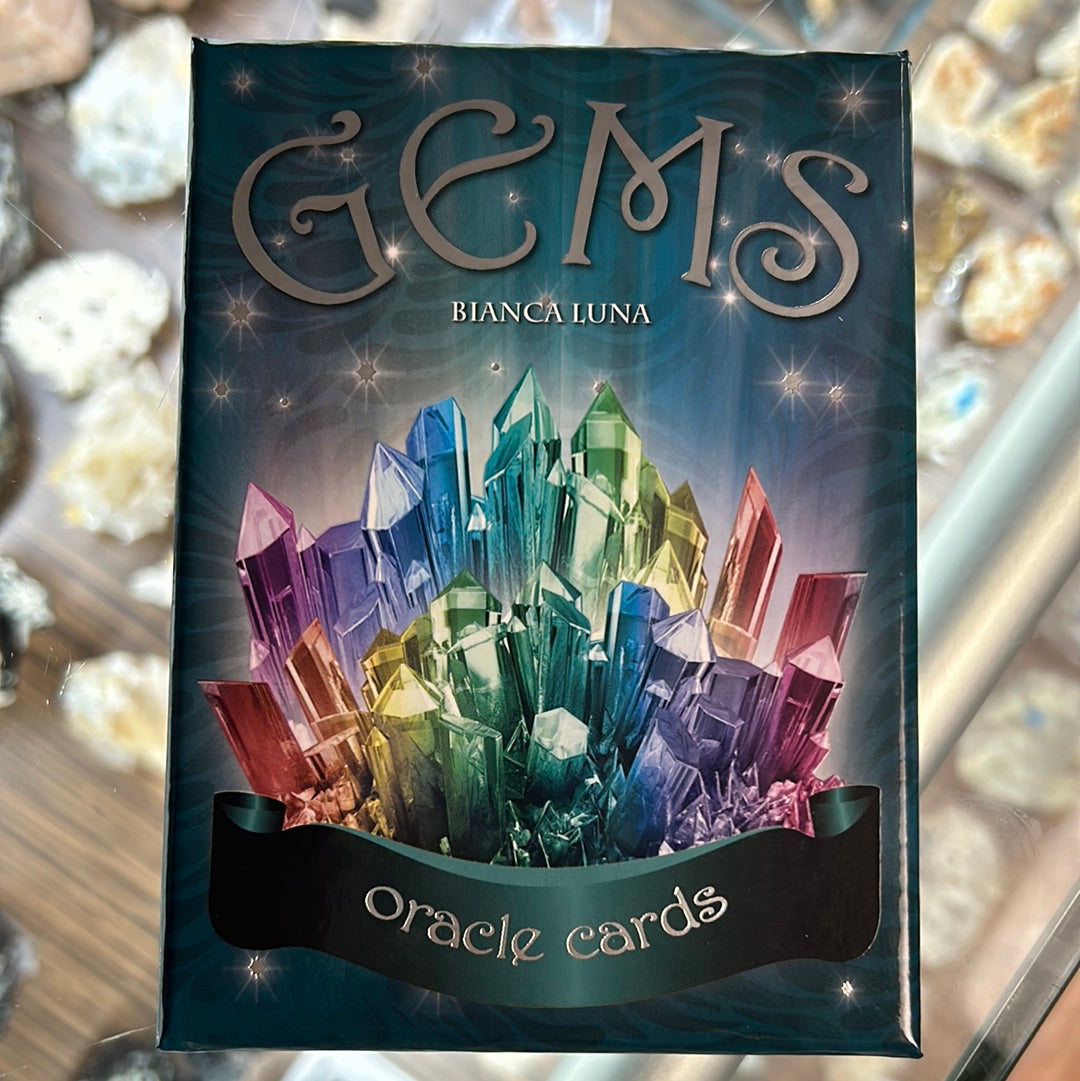 Gems Oracle Cards Mountain Mineral Market