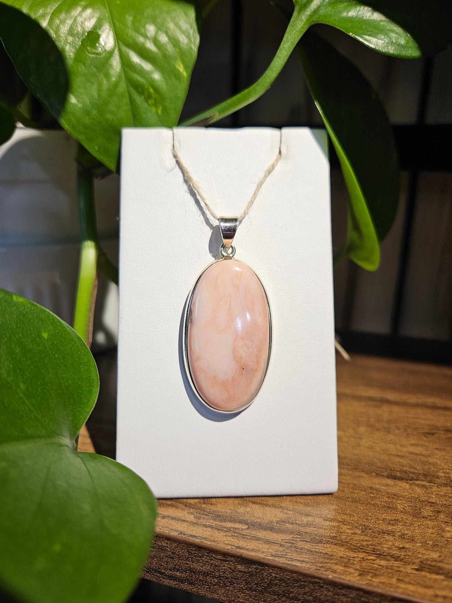 Pink Opal Pendant