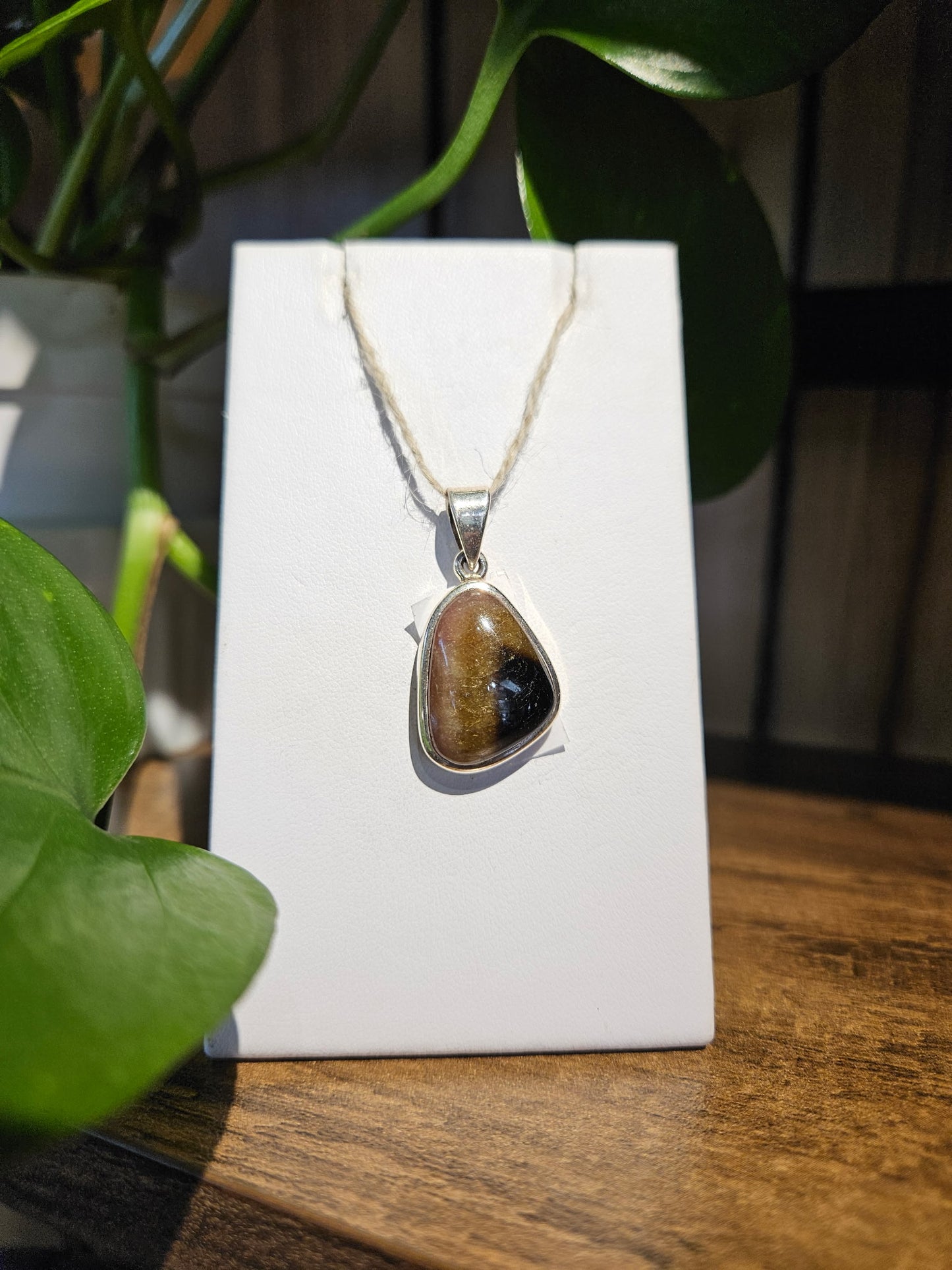Watermelon Tourmaline Pendant