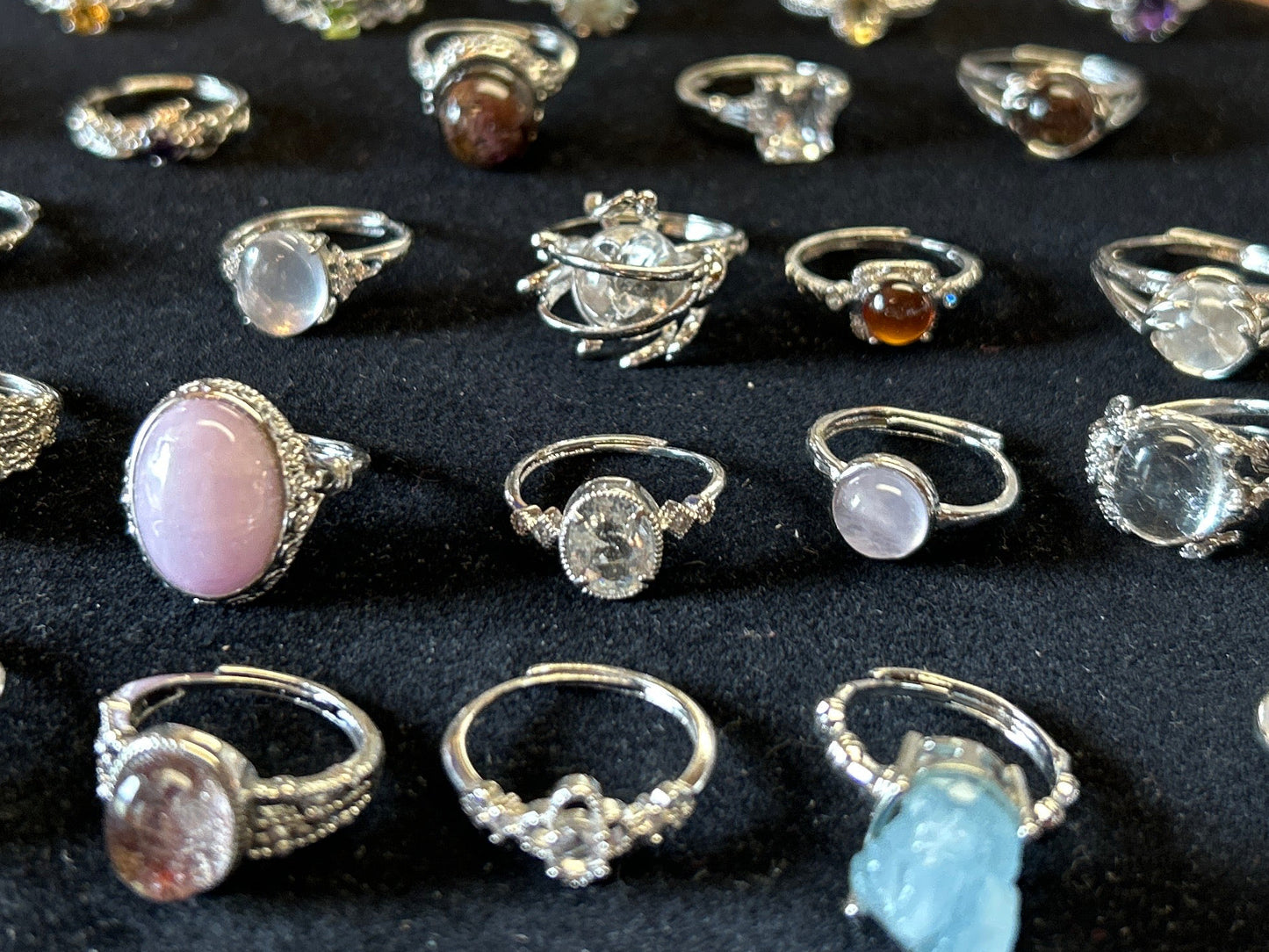 Gemstone Costume Rings