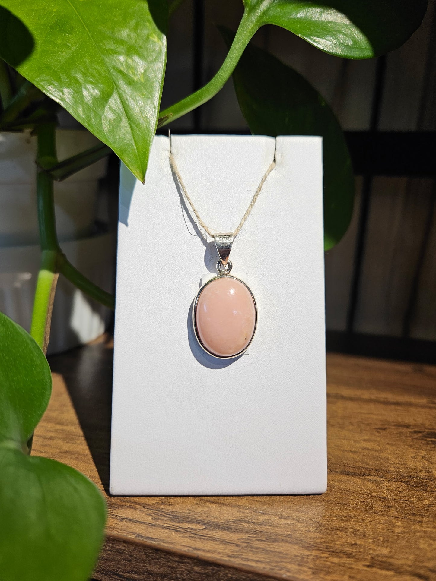 Pink Opal Pendant