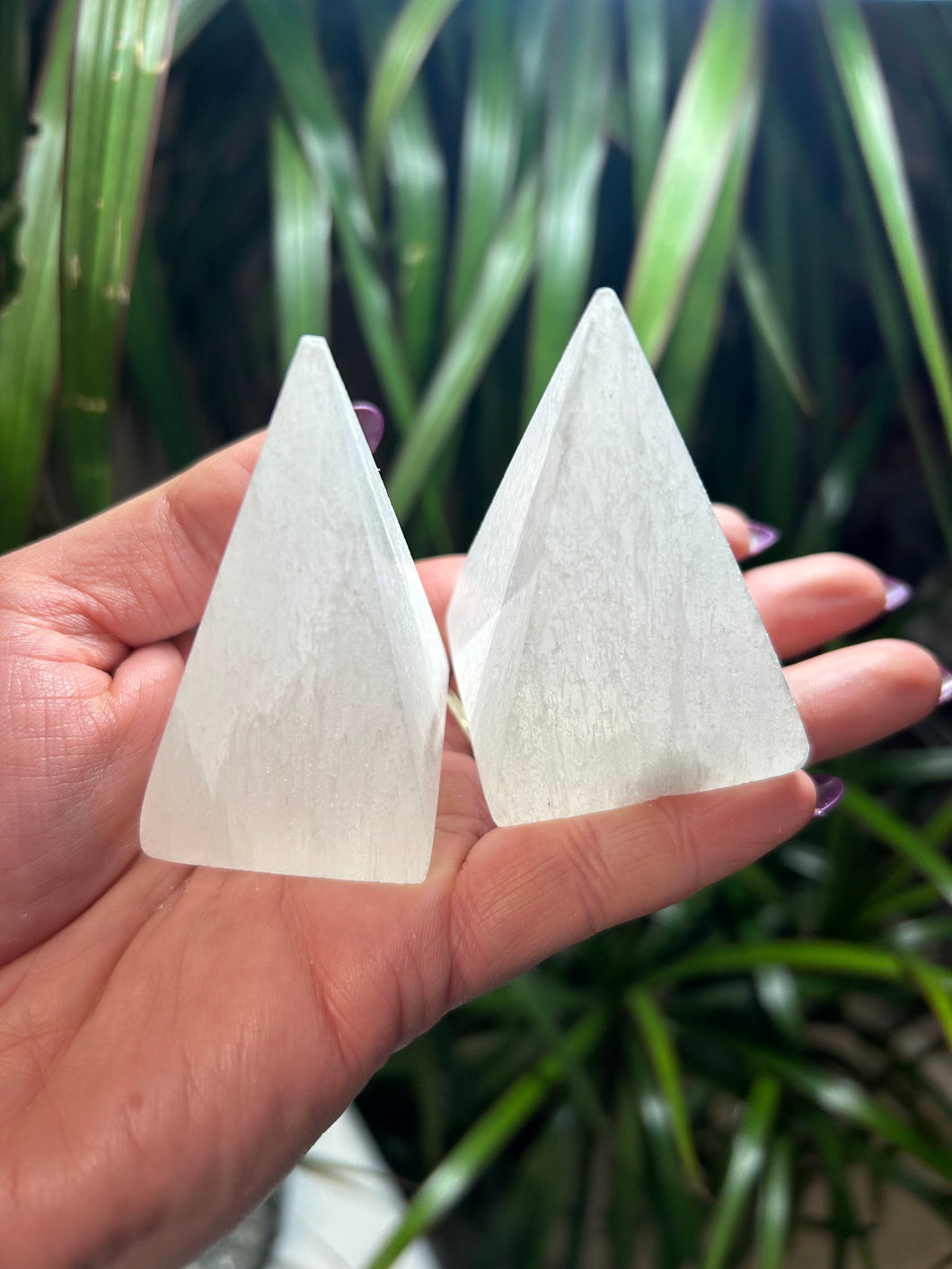 Selenite Pyramids