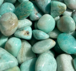 Amazonite tumble stones