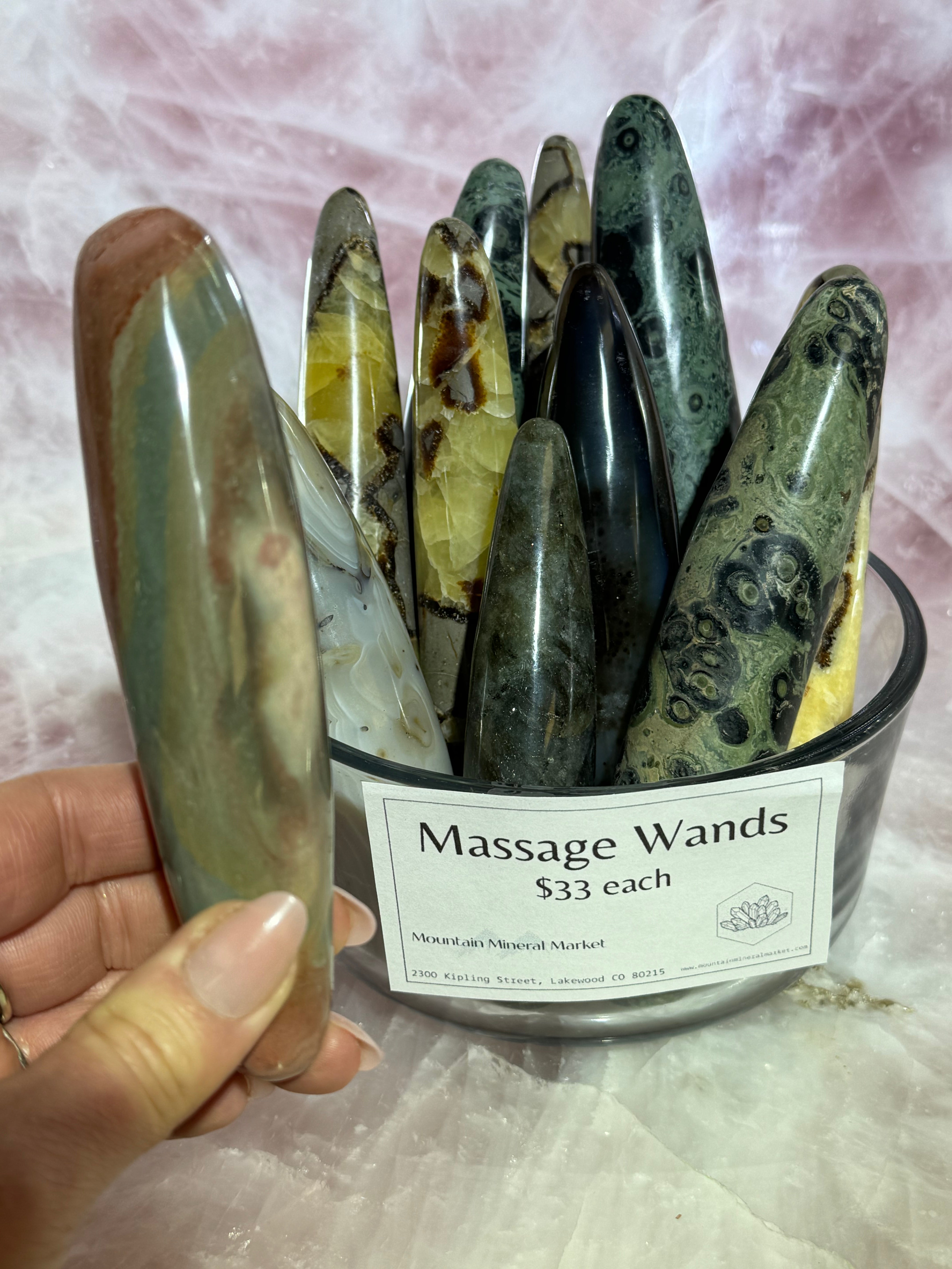 Massage Wand Mountain Mineral Market