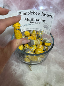 Bumblebee Jasper Mushrooms