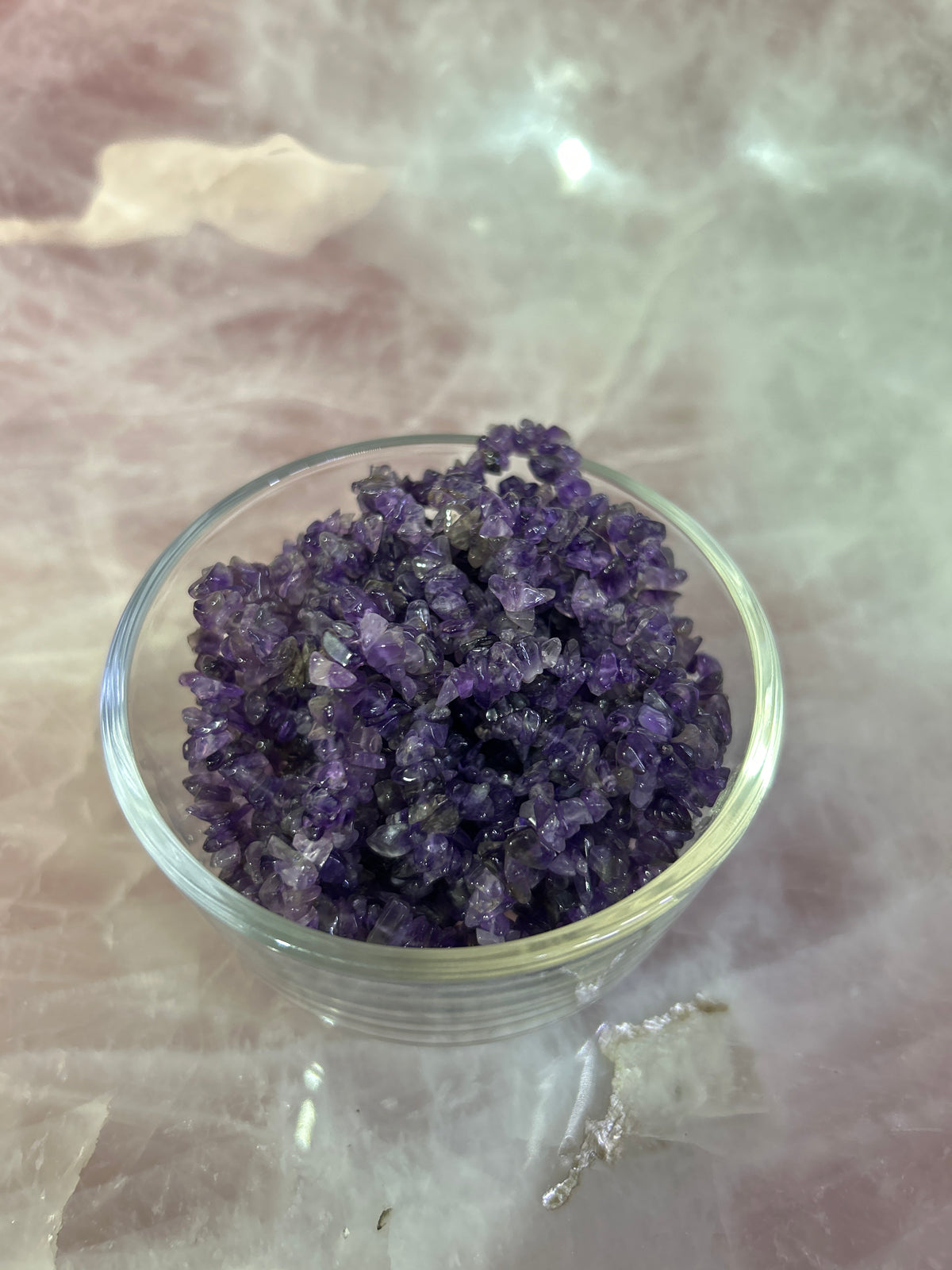 Amethyst Chip Bracelet