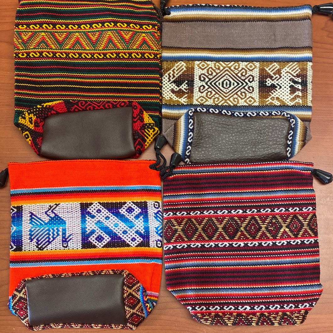 Embroidered Patterned Pouch