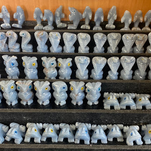 Angelite figurines